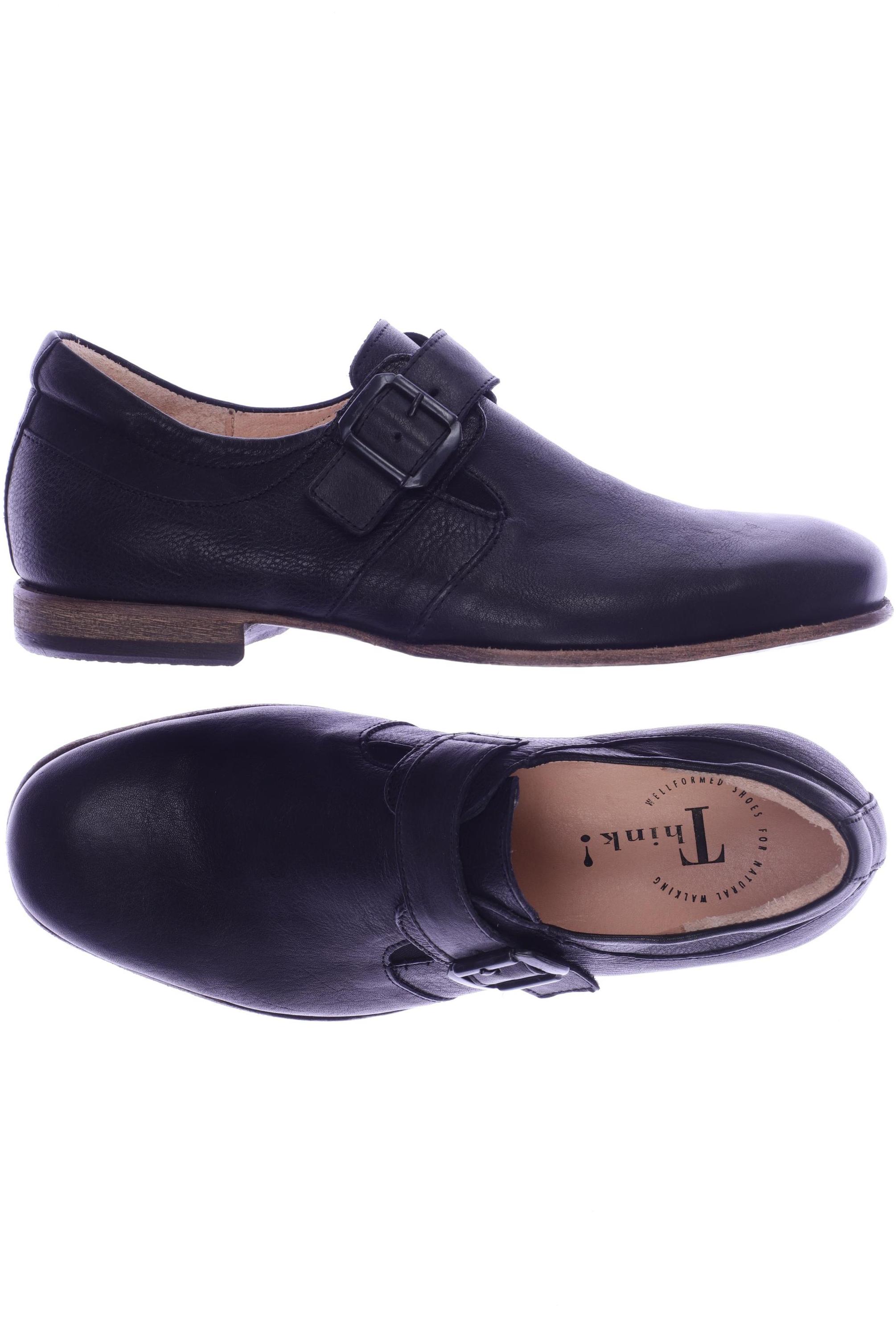 

Think! Herren Halbschuh, schwarz