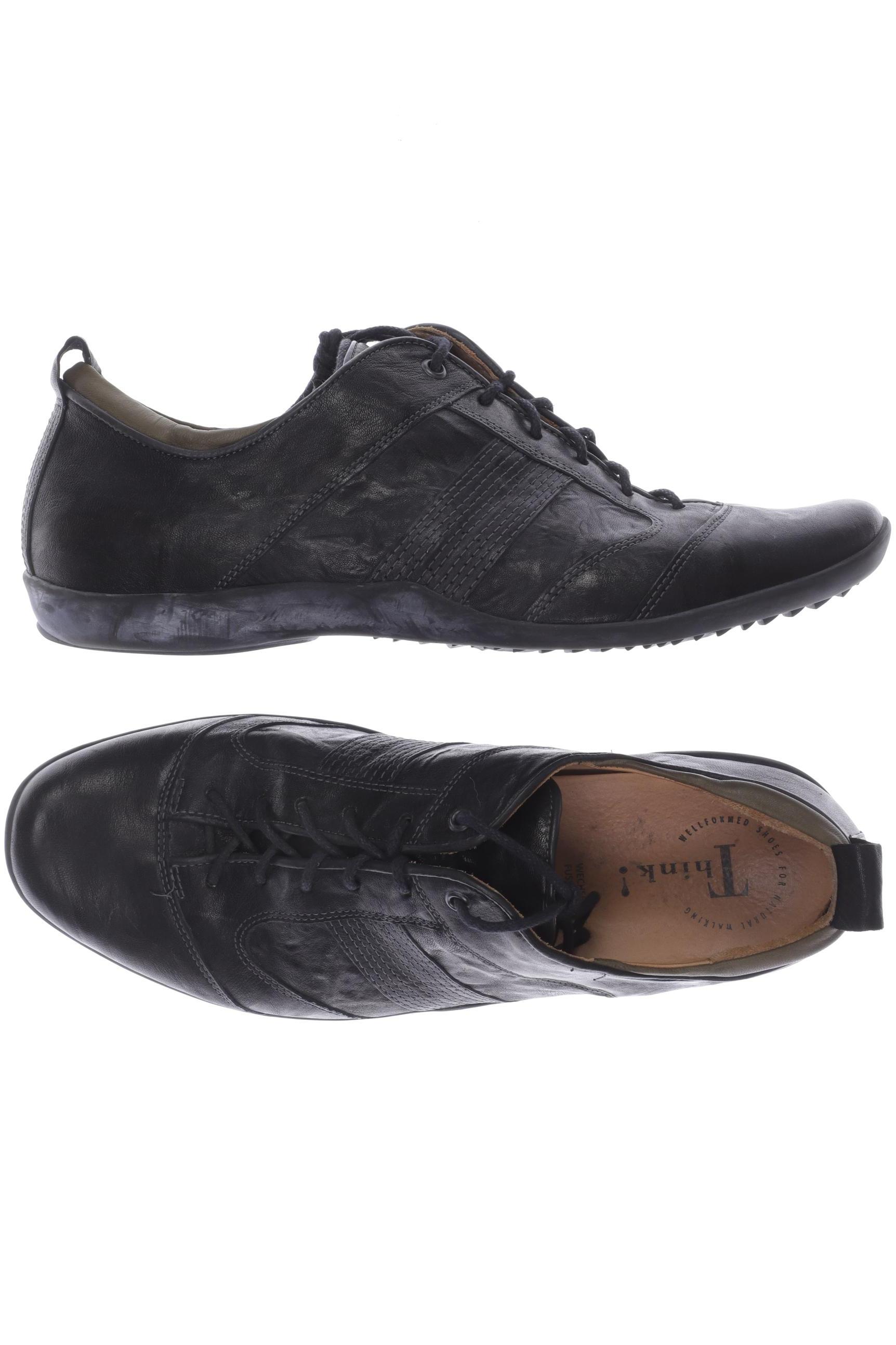 

Think! Herren Halbschuh, schwarz