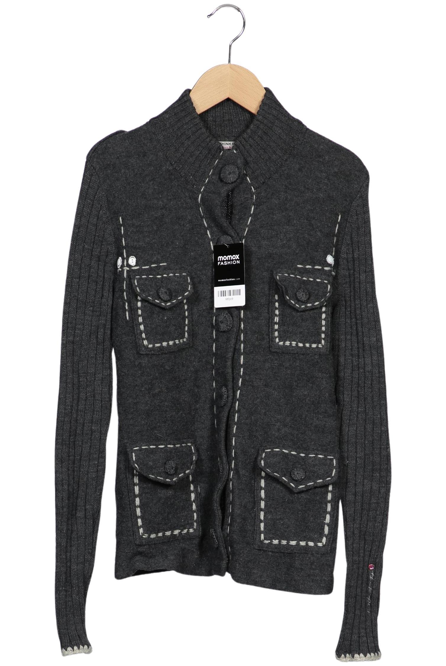 

Think Pink Damen Strickjacke, grau, Gr. 38