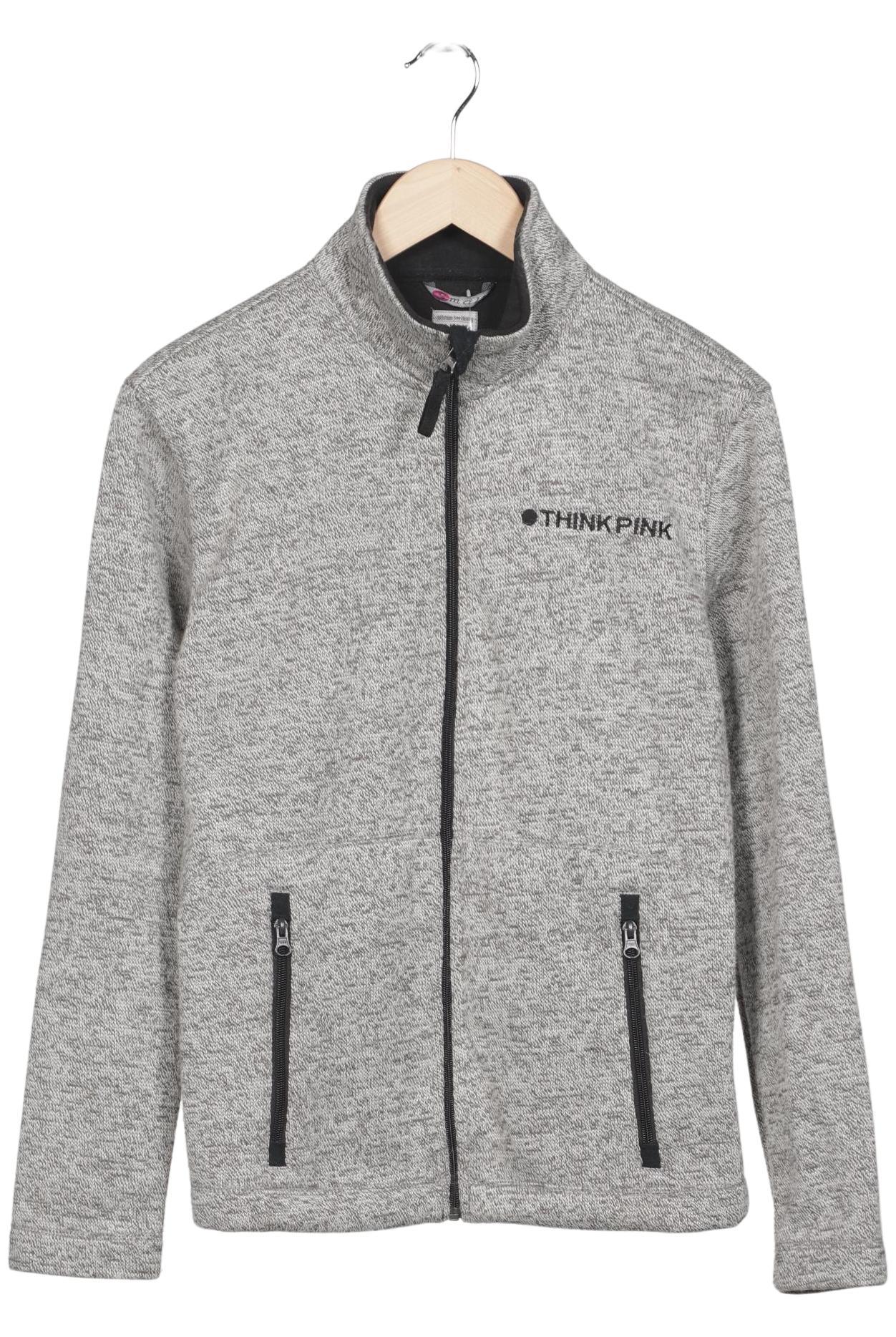 Thumbnail - Think Pink Herren Sweatshirt, grau, Gr. 46