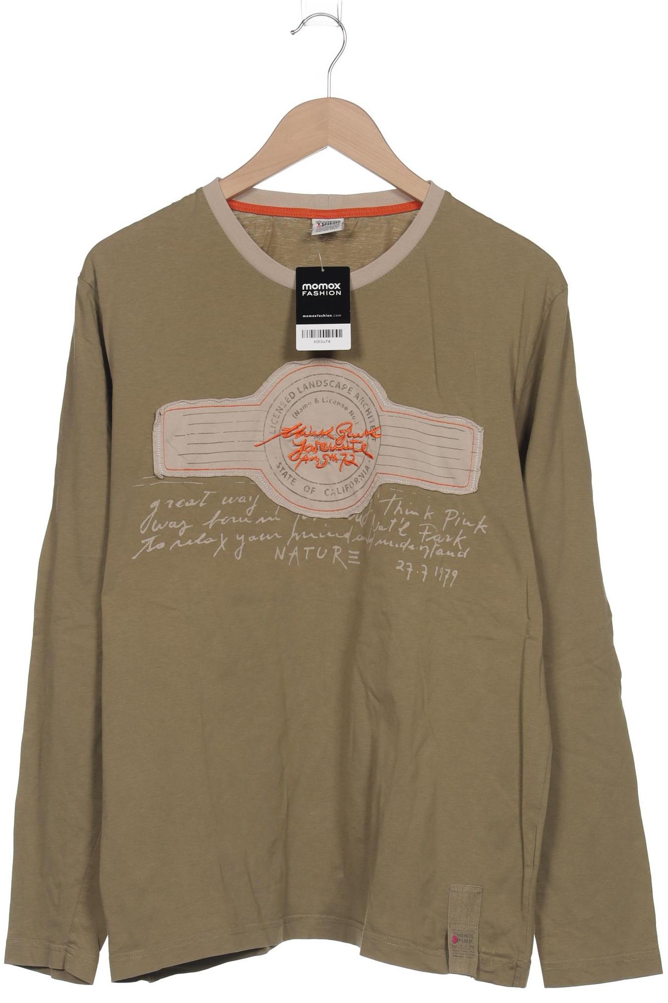 

Think Pink Herren Langarmshirt, beige, Gr. 56
