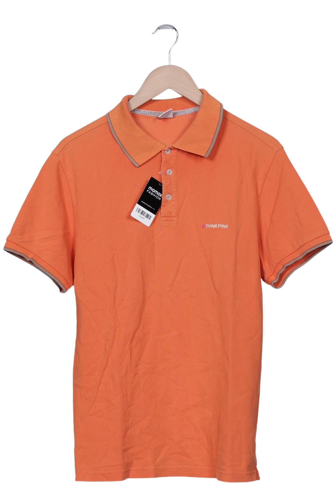 

Think Pink Herren Poloshirt, orange, Gr. 52