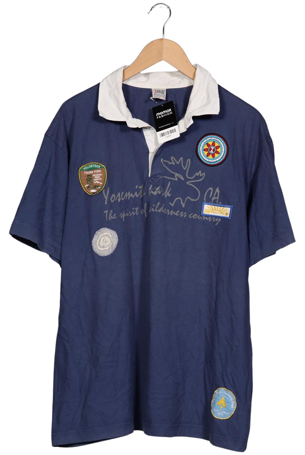 

Think Pink Herren Poloshirt, marineblau, Gr. 56