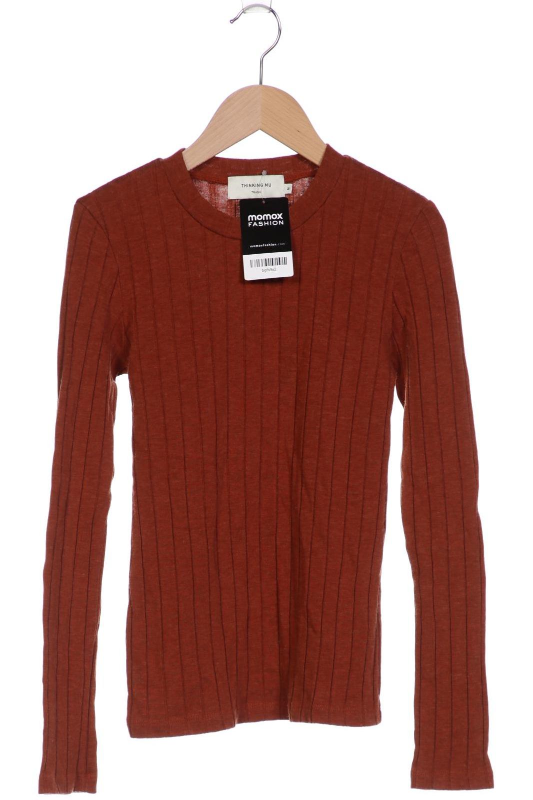 

Thinking MU Damen Langarmshirt, braun, Gr. 38