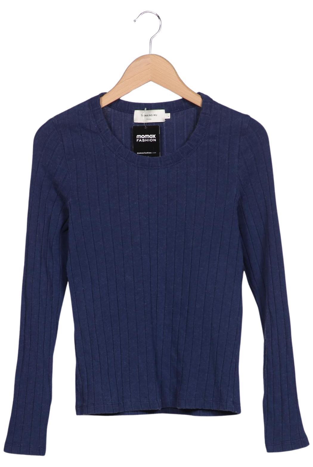 

Thinking MU Damen Langarmshirt, marineblau, Gr. 42