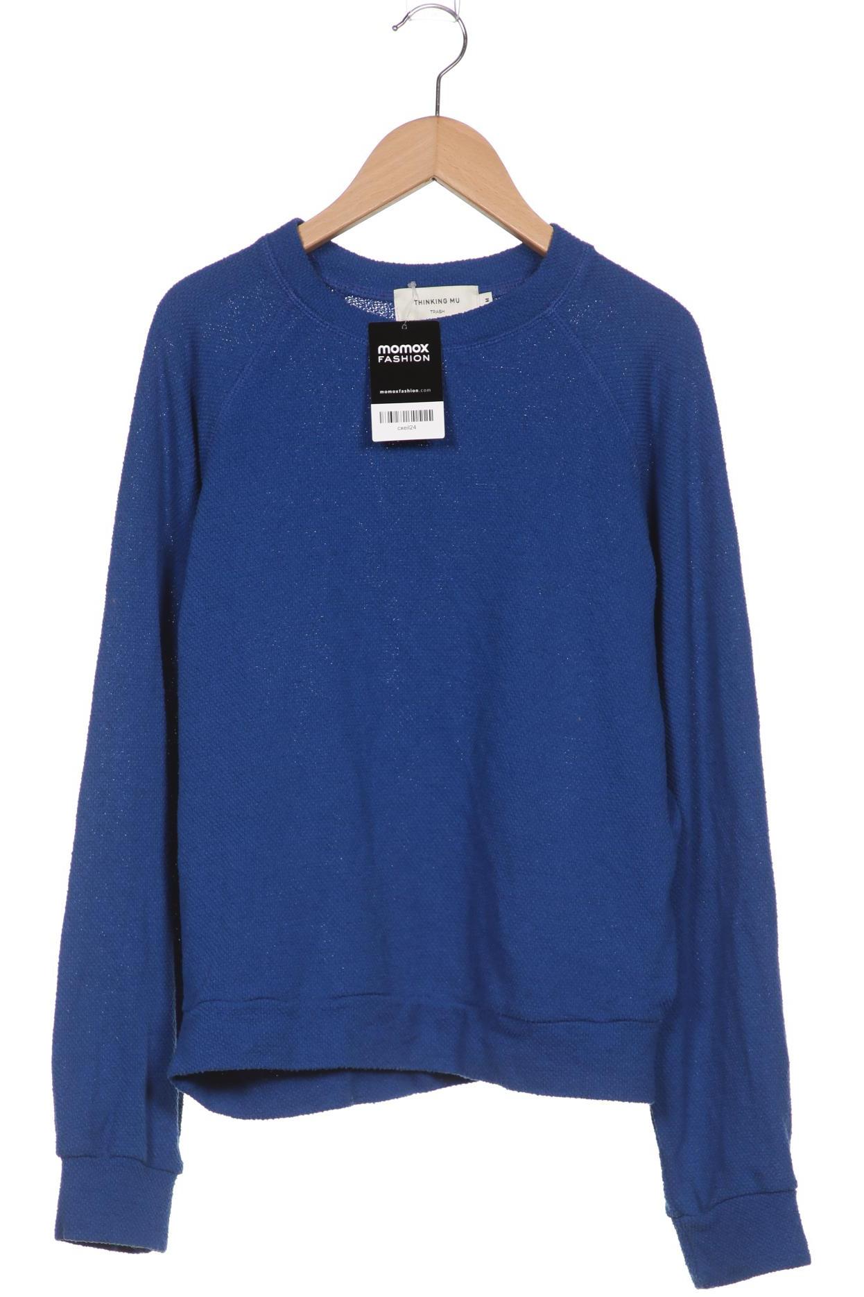 

Thinking MU Damen Sweatshirt, blau, Gr. 38