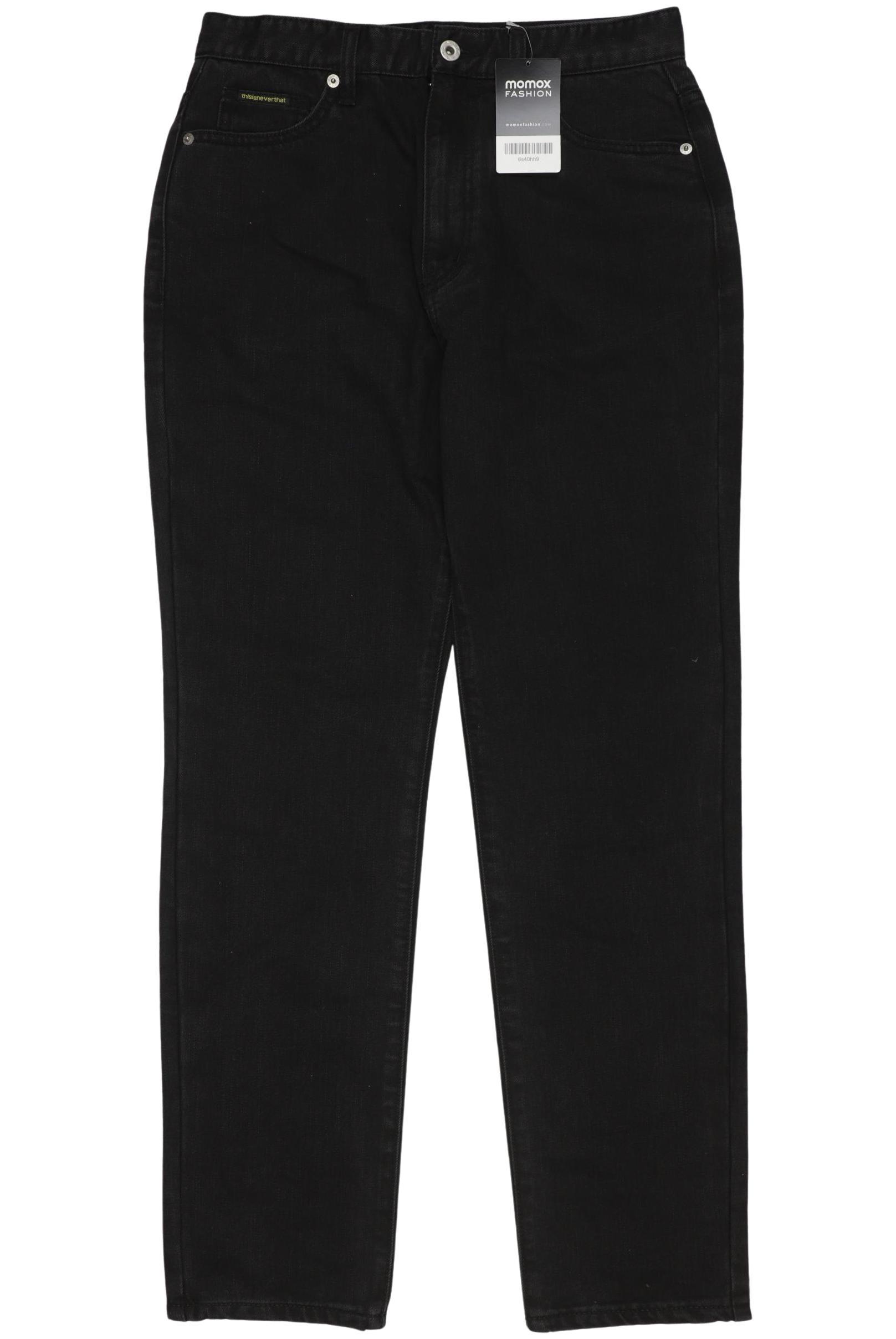 

thisisneverthat Herren Jeans, schwarz, Gr. 0