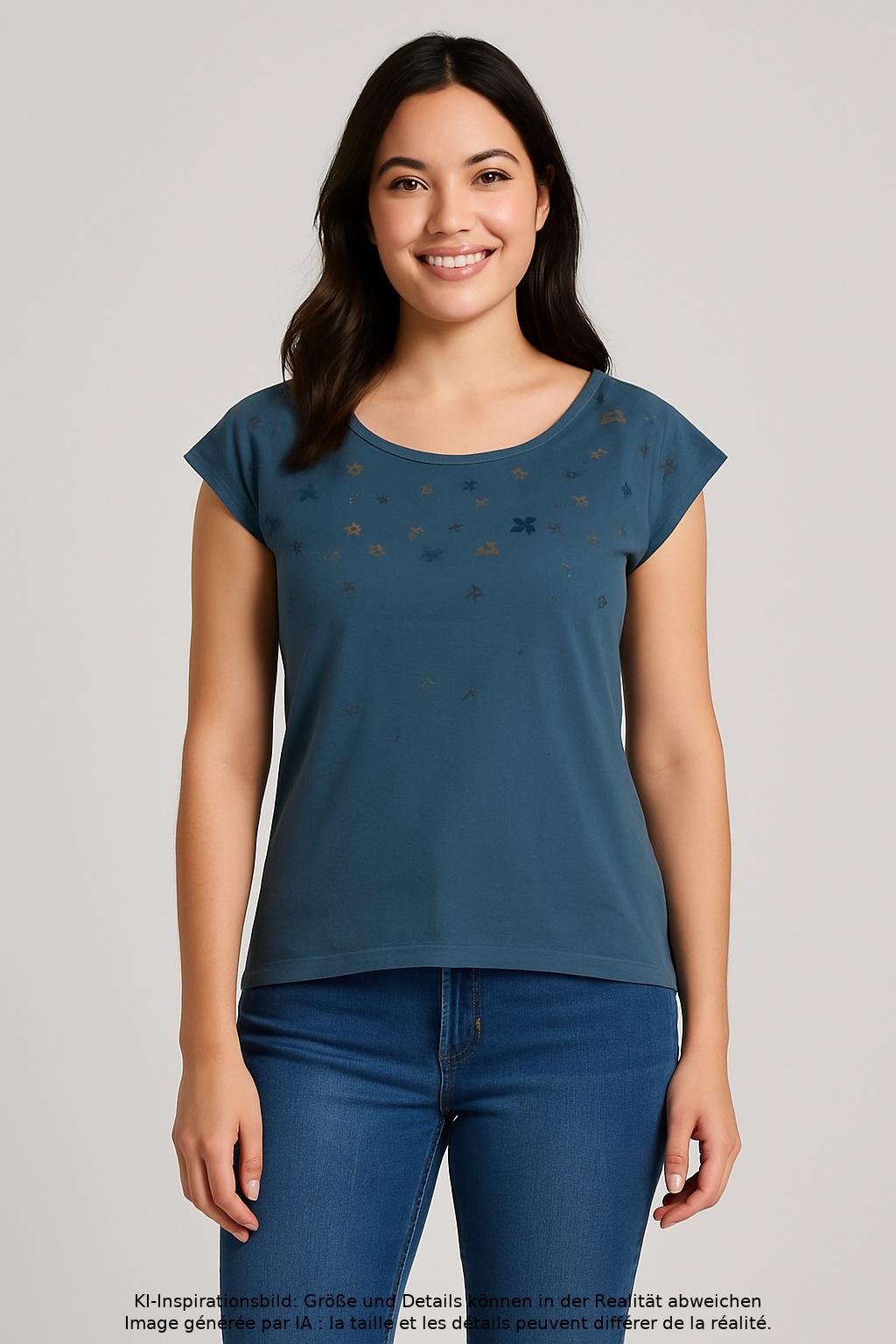 

Thokk Thokk Damen T-Shirt, blau, Gr. 36