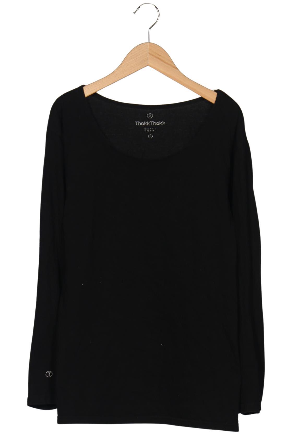 

Thokk Thokk Damen Langarmshirt, schwarz, Gr. 42