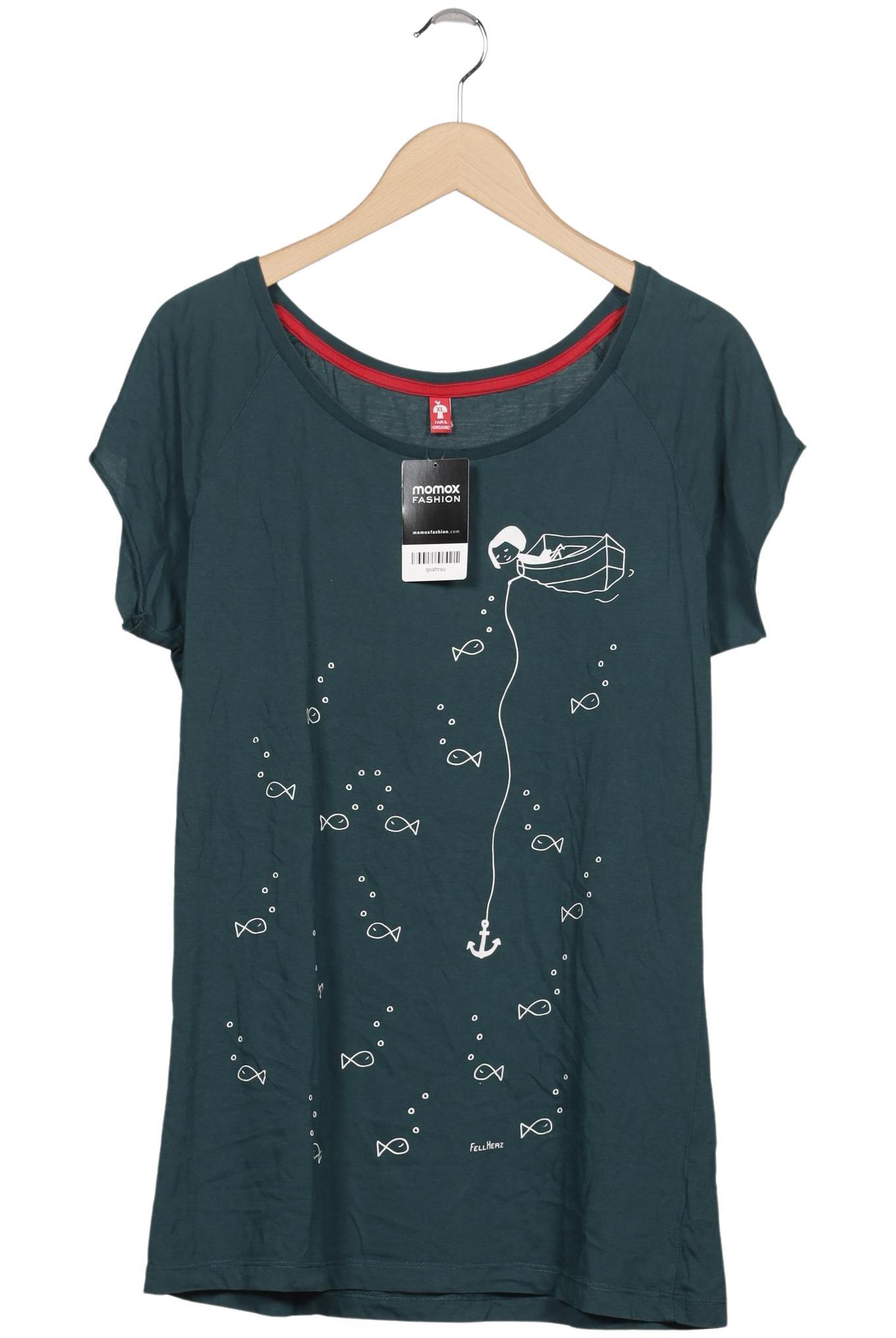 

Thokk Thokk Damen T-Shirt, grün, Gr. 44