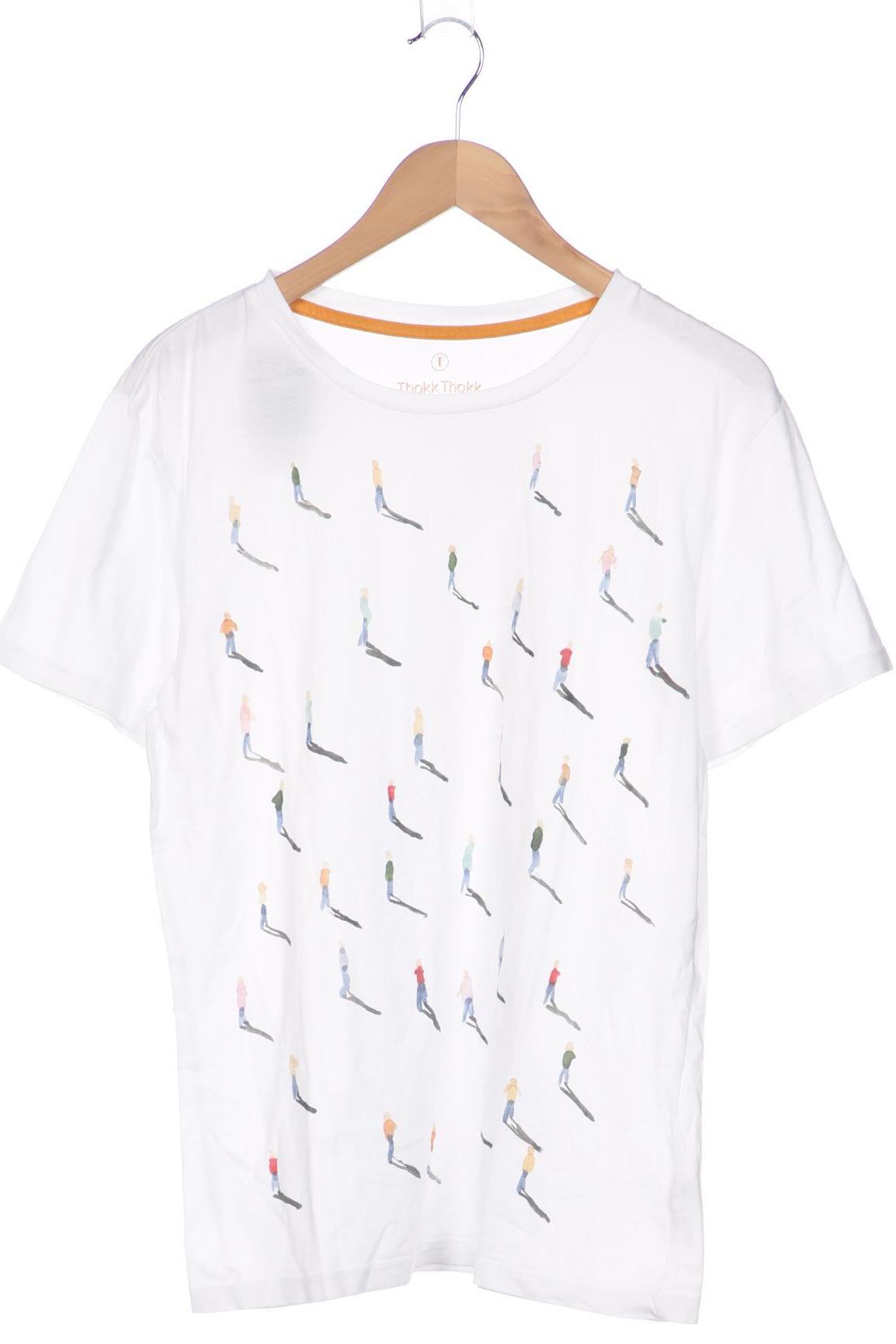 

Thokk Thokk Herren T-Shirt, weiß
