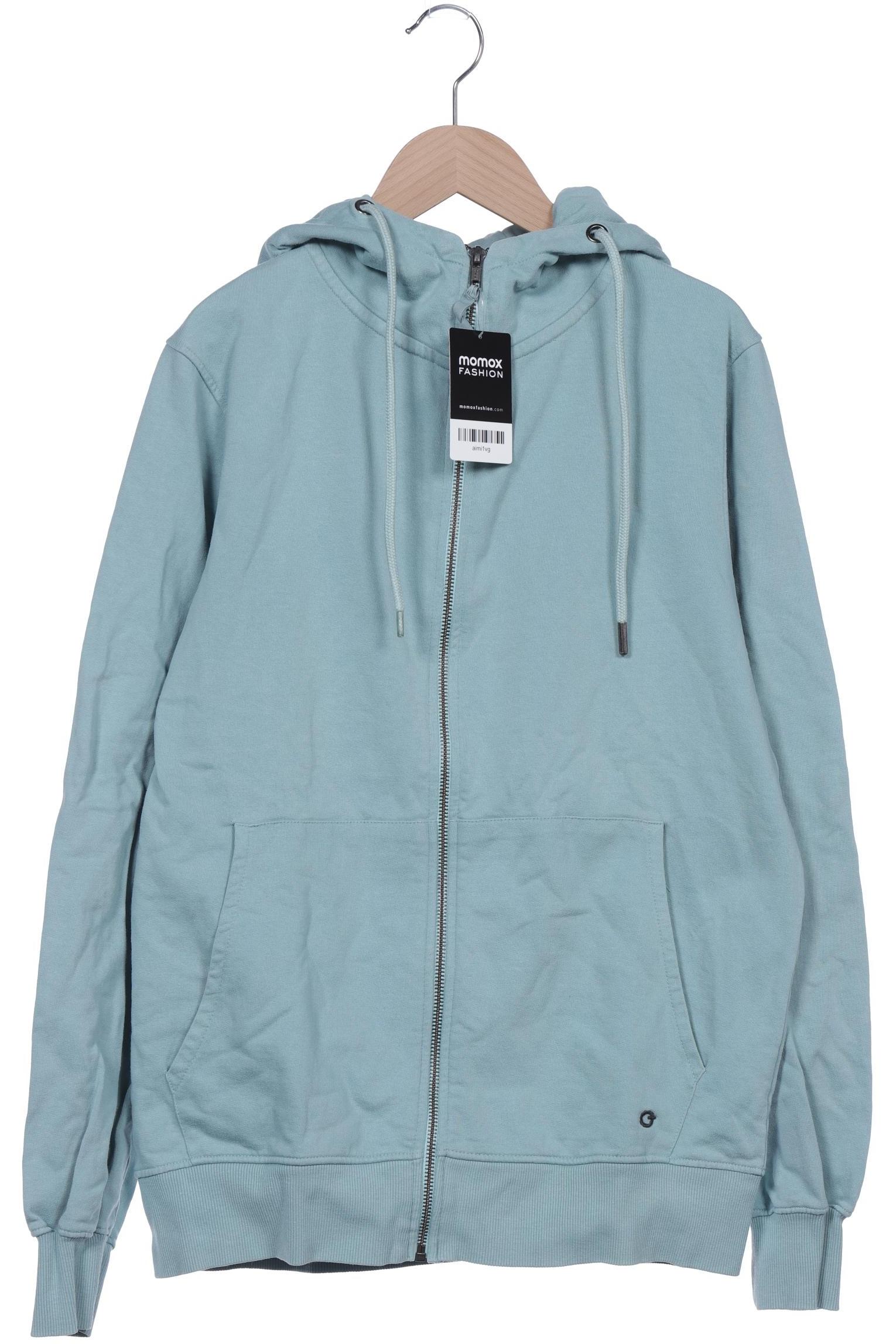 

Thokk Thokk Herren Kapuzenpullover, türkis, Gr. 46