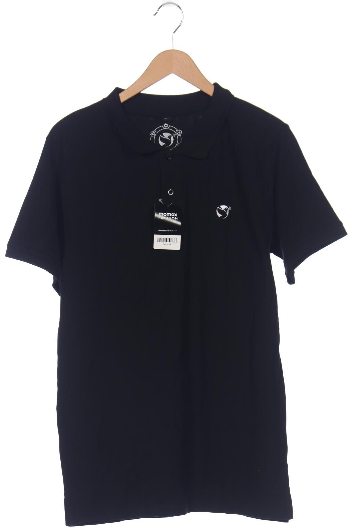 

Thought Herren Poloshirt, schwarz, Gr. 54