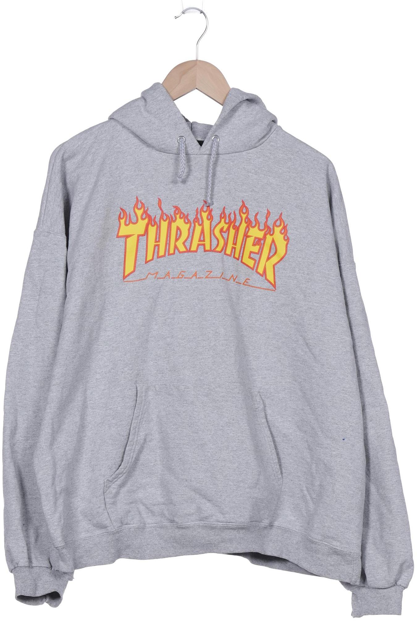 

Thrasher Damen Kapuzenpullover, grau, Gr. 44