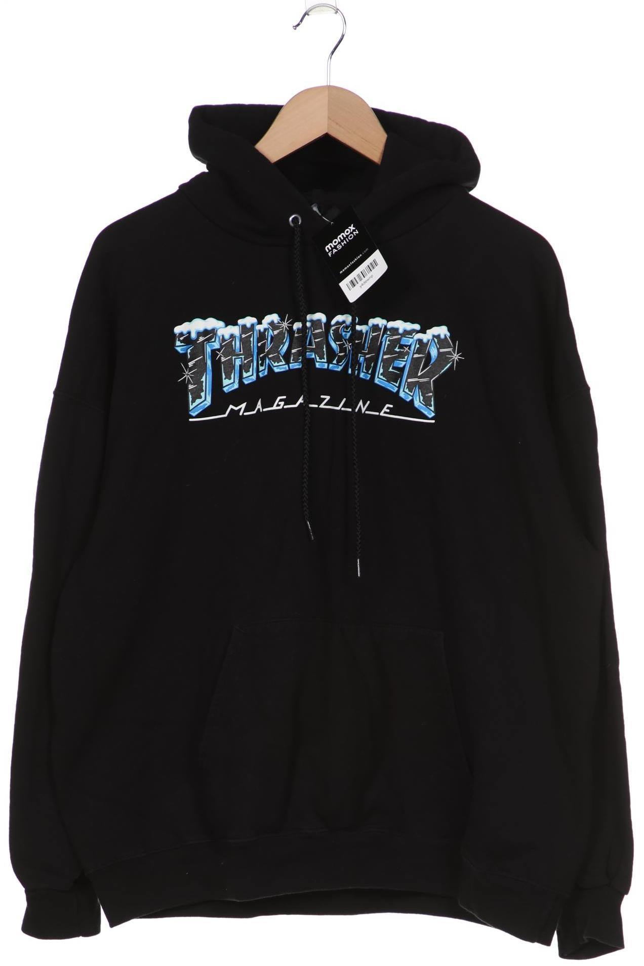 

Thrasher Herren Kapuzenpullover, schwarz