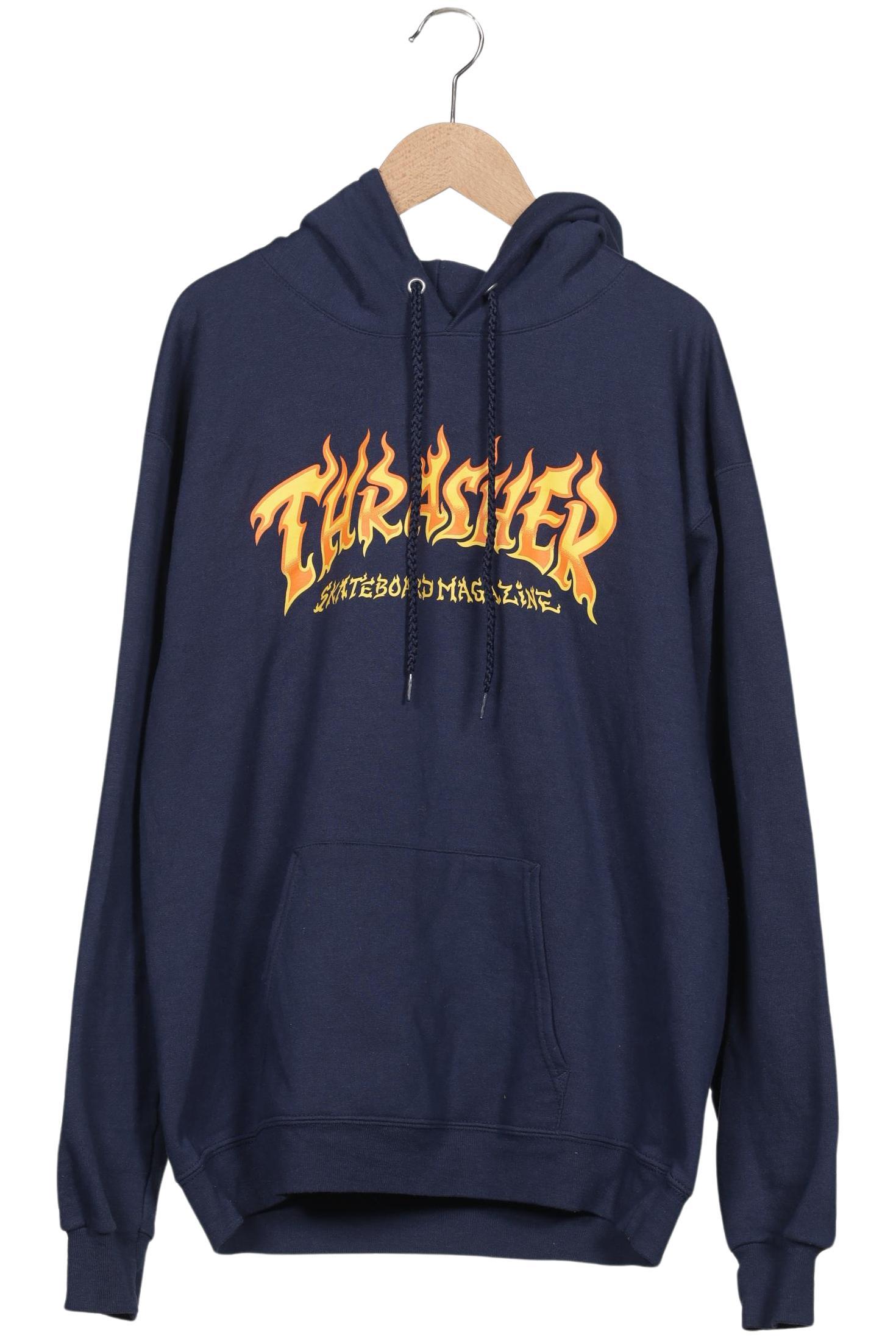 

Thrasher Herren Kapuzenpullover, marineblau, Gr. 48