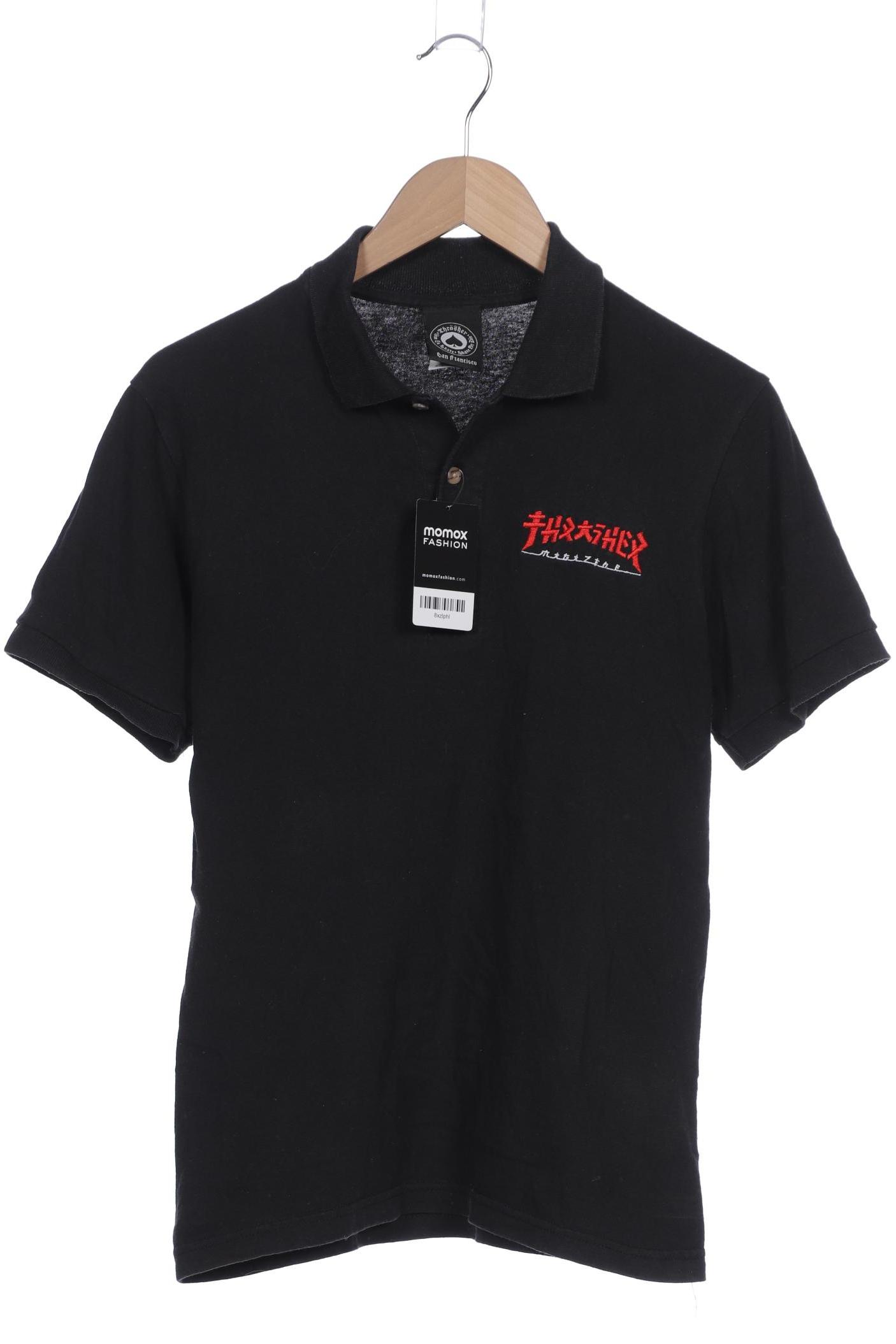 

Thrasher Herren Poloshirt, schwarz, Gr. 46