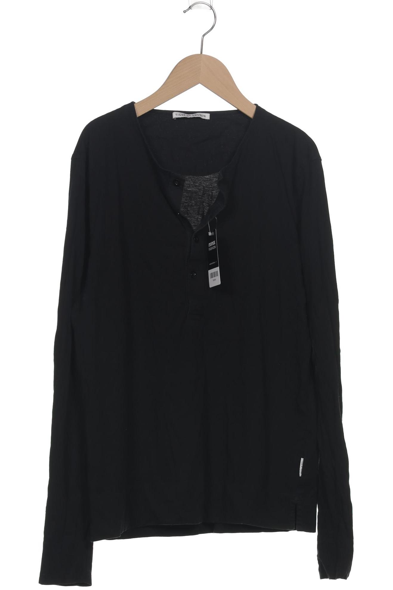 

Tiger of Sweden Herren Langarmshirt, schwarz, Gr. 52