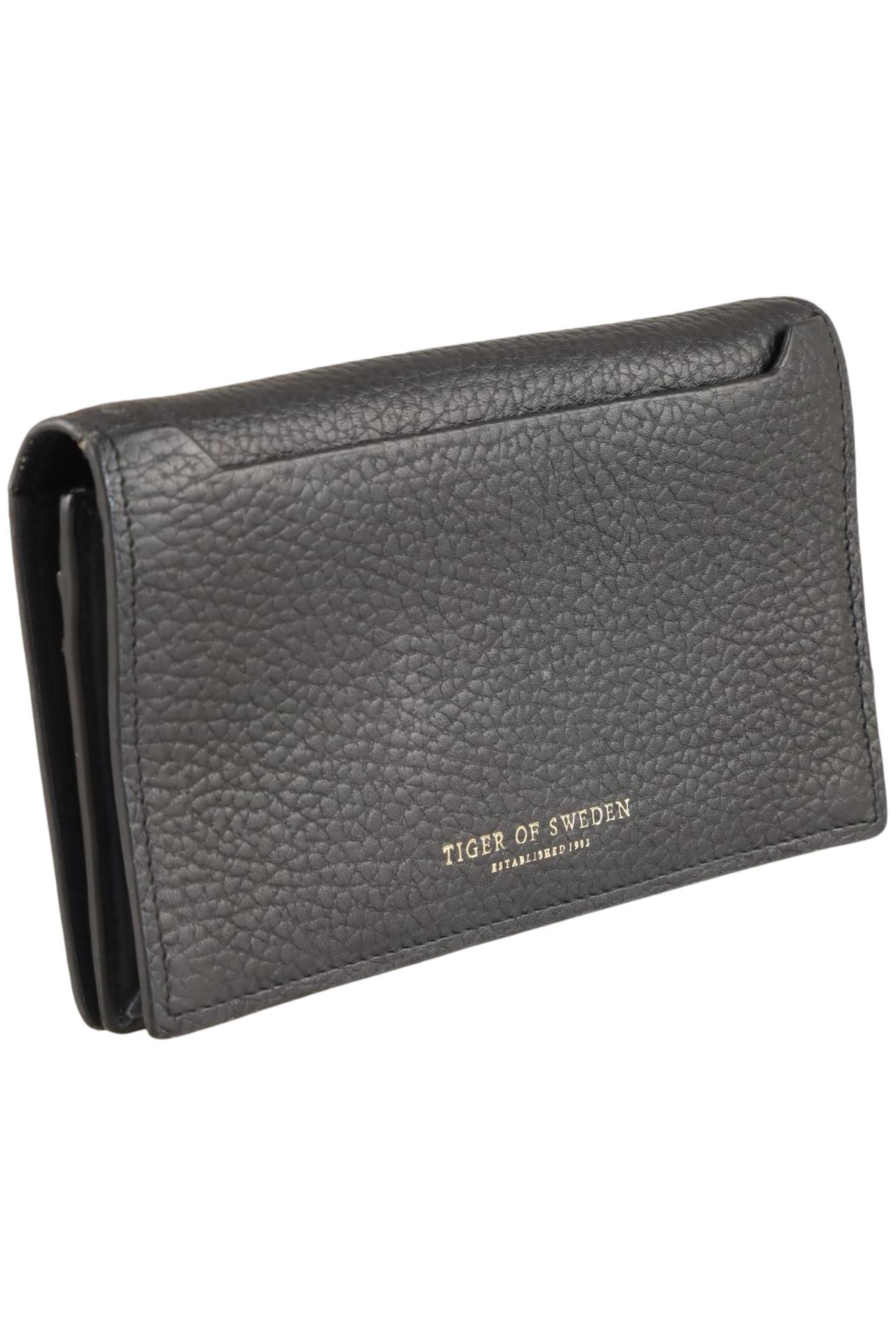 

Tiger of Sweden Damen Portemonnaie, schwarz, Gr.