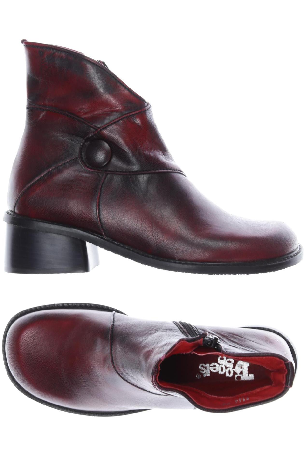 

Tiggers Damen Stiefelette, bordeaux, Gr. 38
