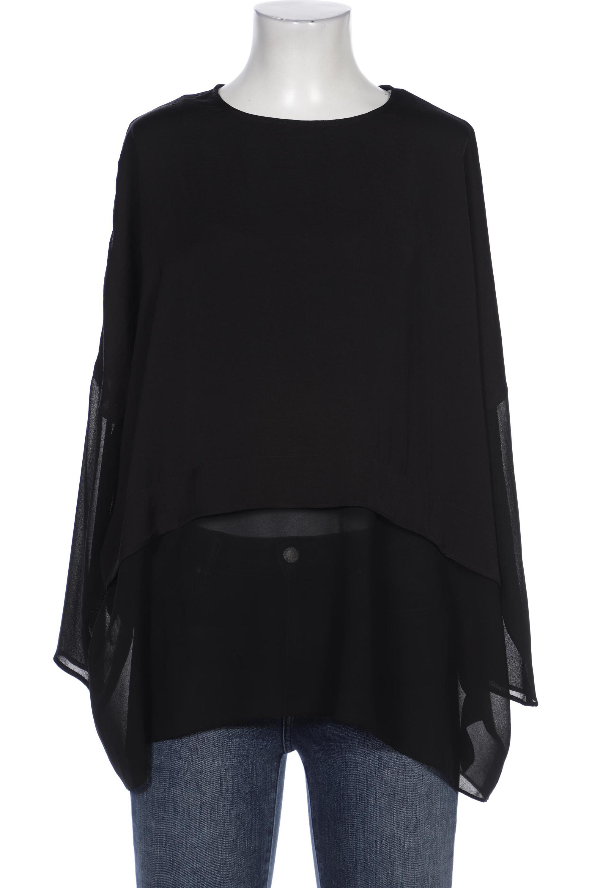 

tigha Damen Bluse, schwarz, Gr. 34