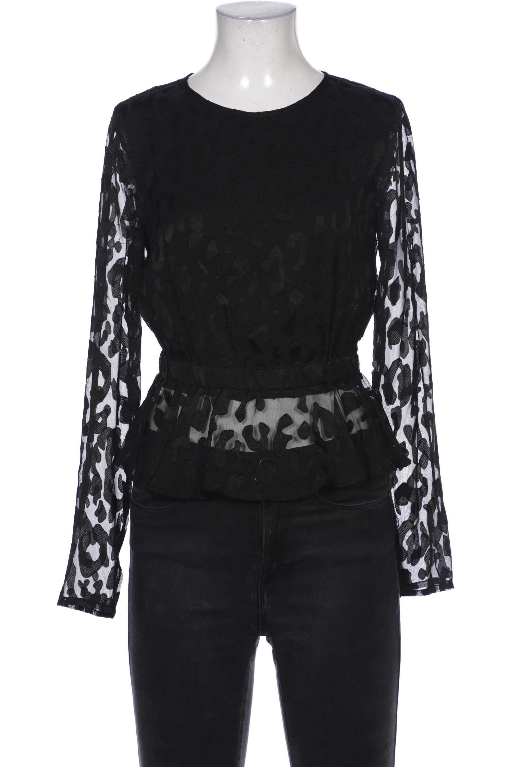 

tigha Damen Bluse, schwarz, Gr. 34