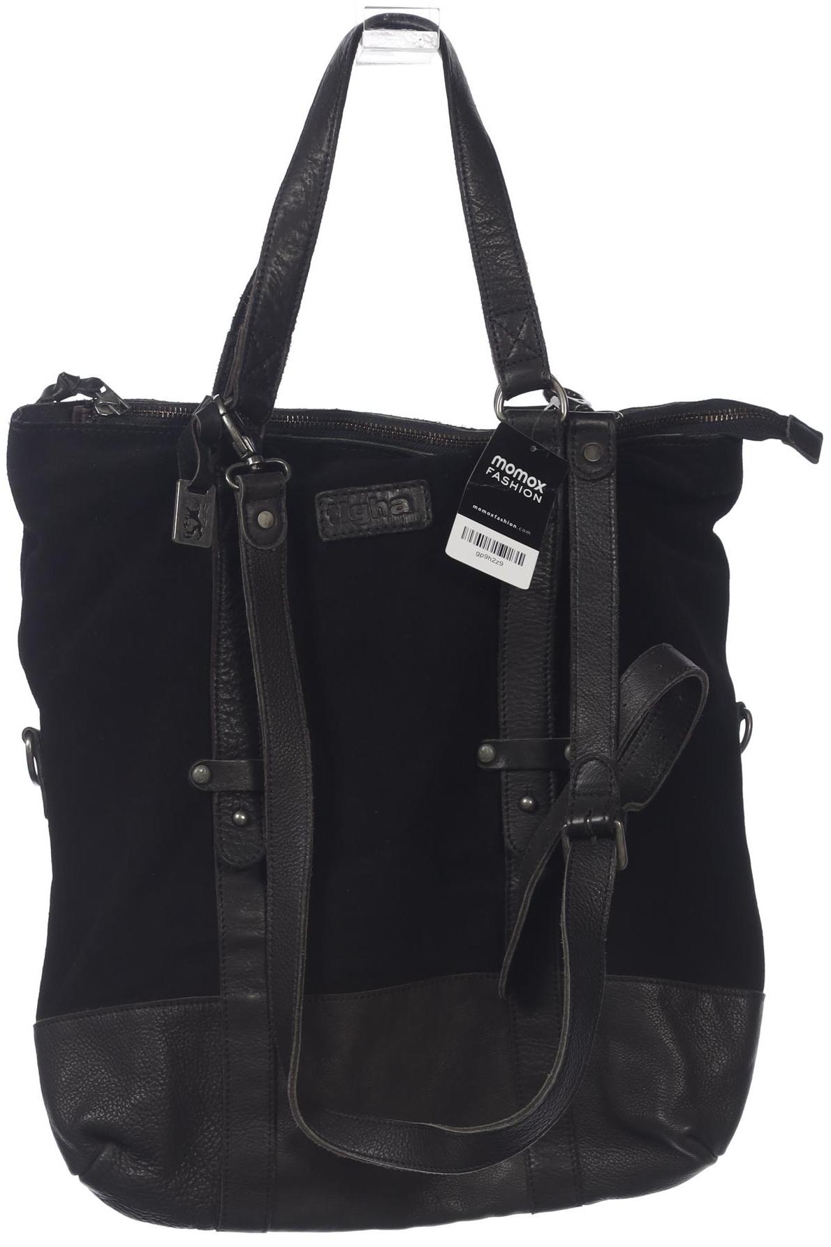 

tigha Damen Handtasche, schwarz, Gr.