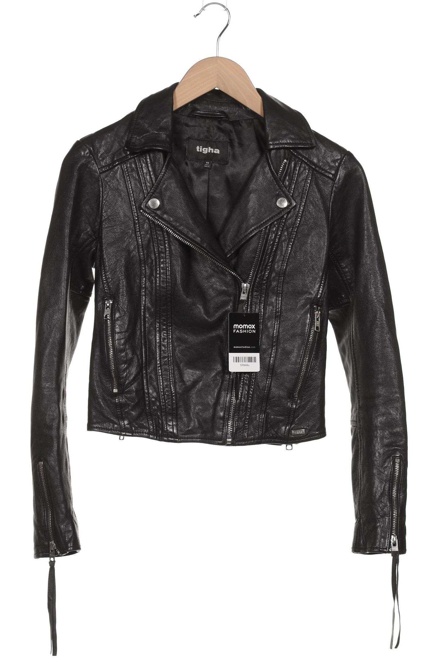 

tigha Damen Jacke, schwarz, Gr. 34