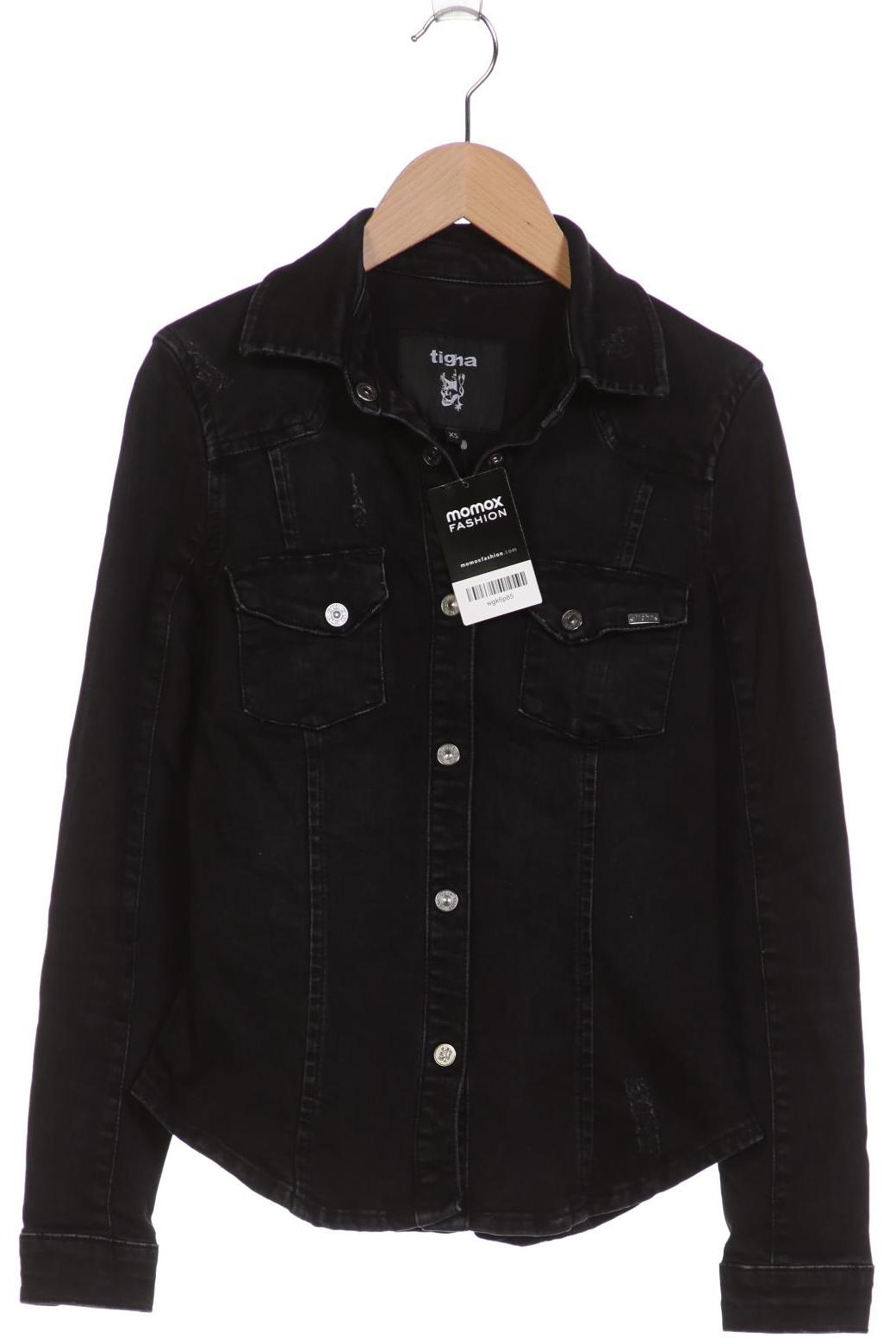 

tigha Damen Jacke, schwarz, Gr. 34