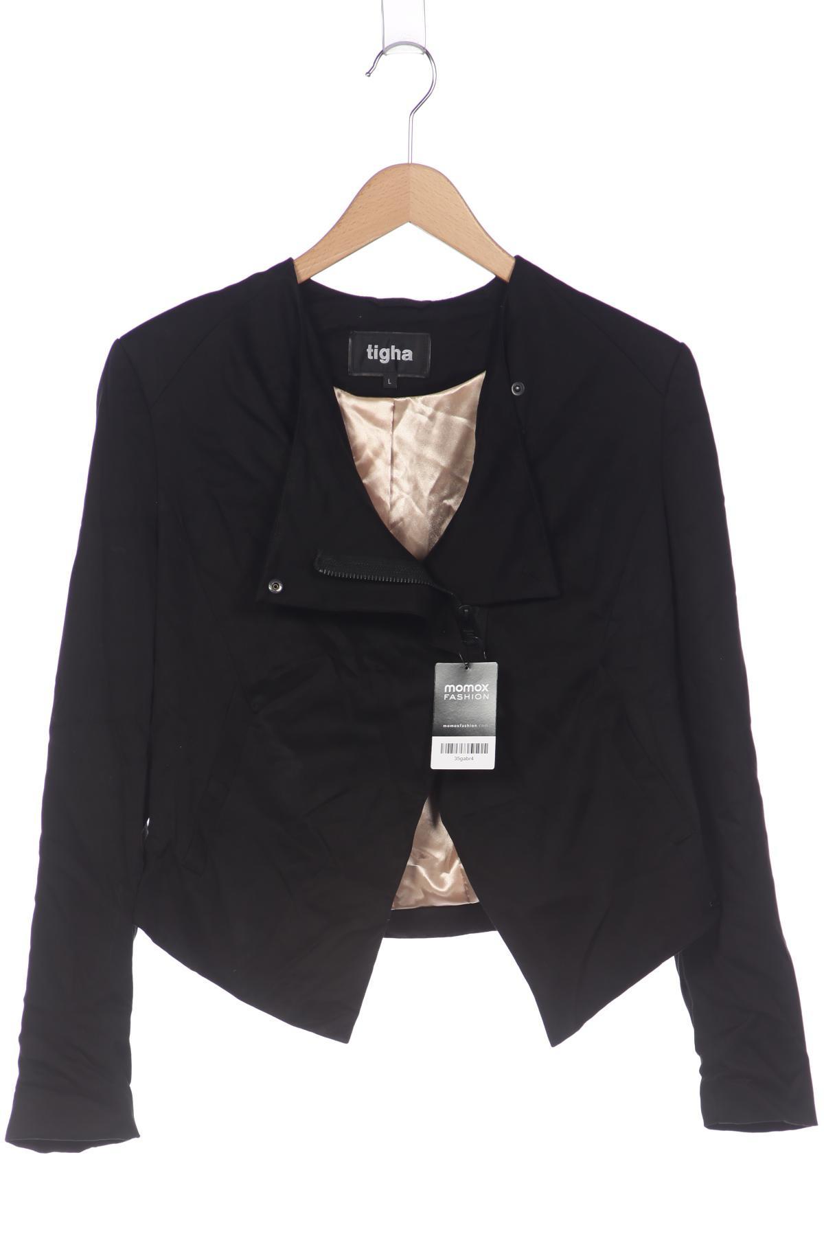 

tigha Damen Jacke, schwarz, Gr. 42