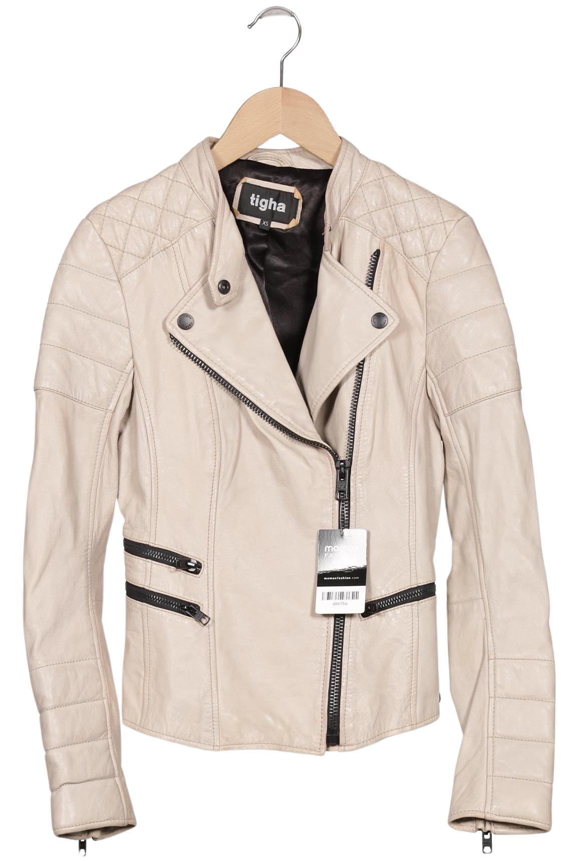 

tigha Damen Jacke, beige, Gr. 34
