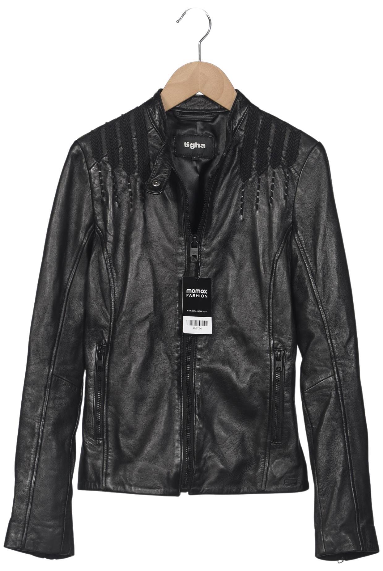 

tigha Damen Jacke, schwarz, Gr. 36