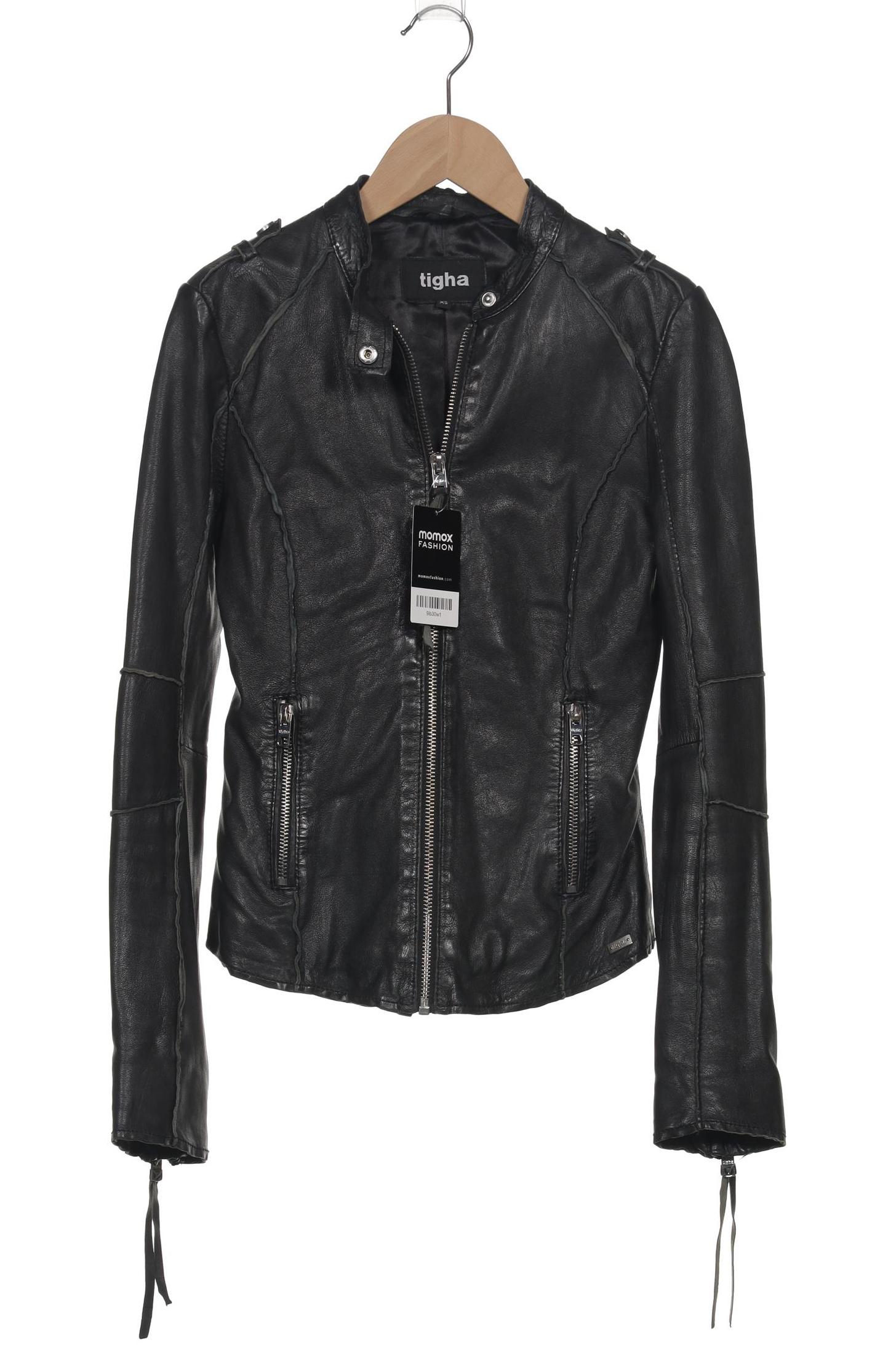 

tigha Damen Jacke, schwarz, Gr. 34