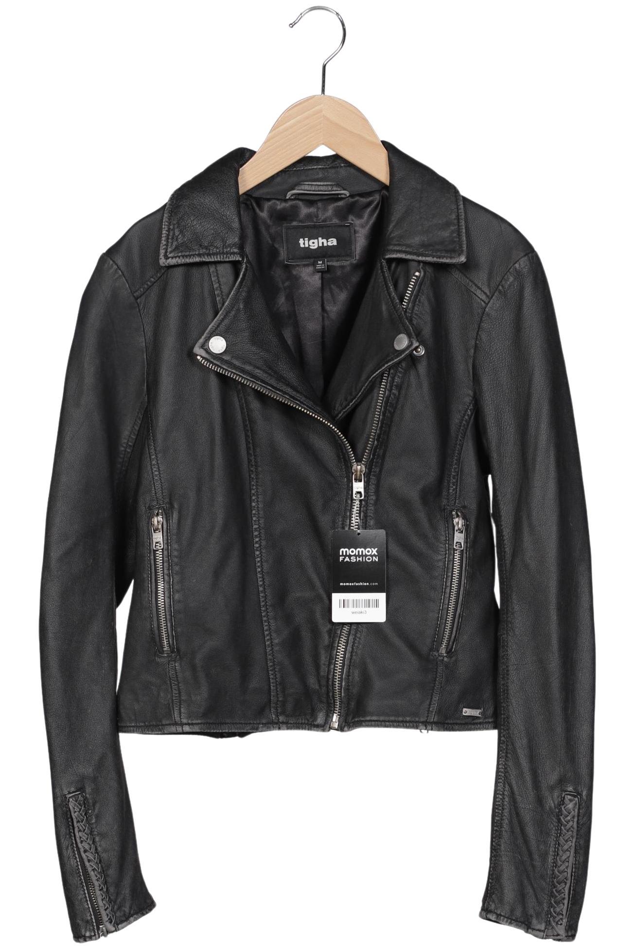 

tigha Damen Jacke, schwarz, Gr. 38