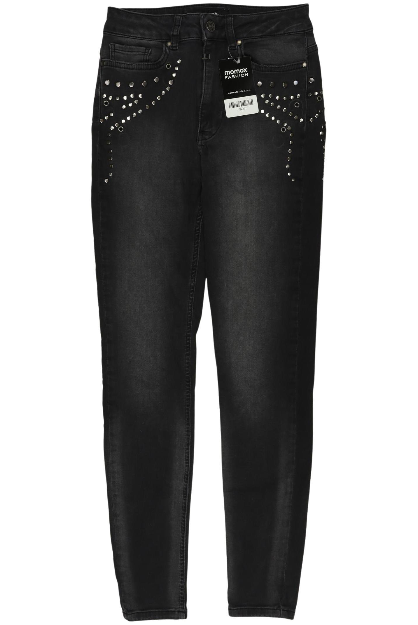 

tigha Damen Jeans, schwarz, Gr. 26