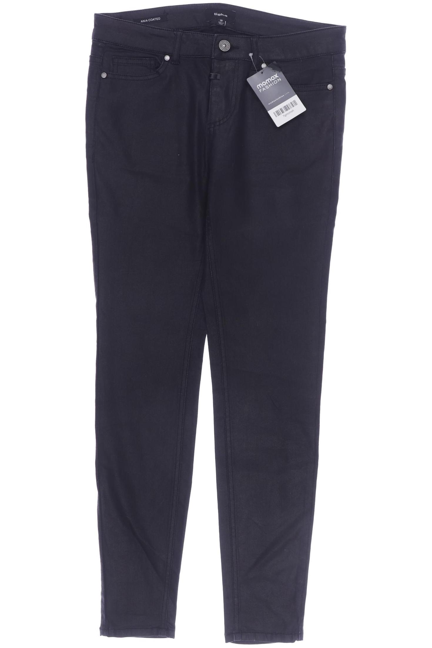 

tigha Damen Jeans, schwarz