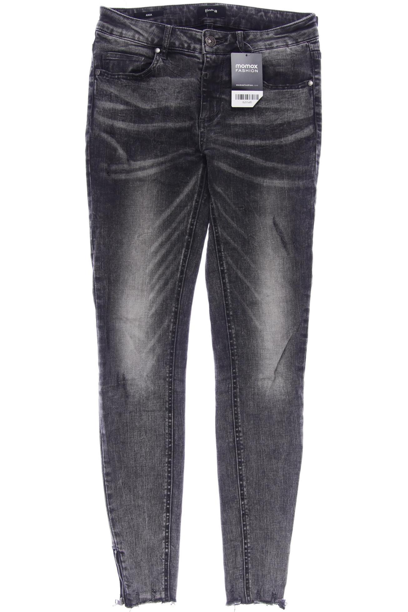 

tigha Damen Jeans, schwarz