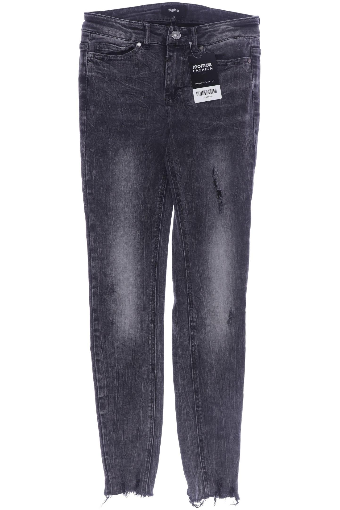 

tigha Damen Jeans, schwarz