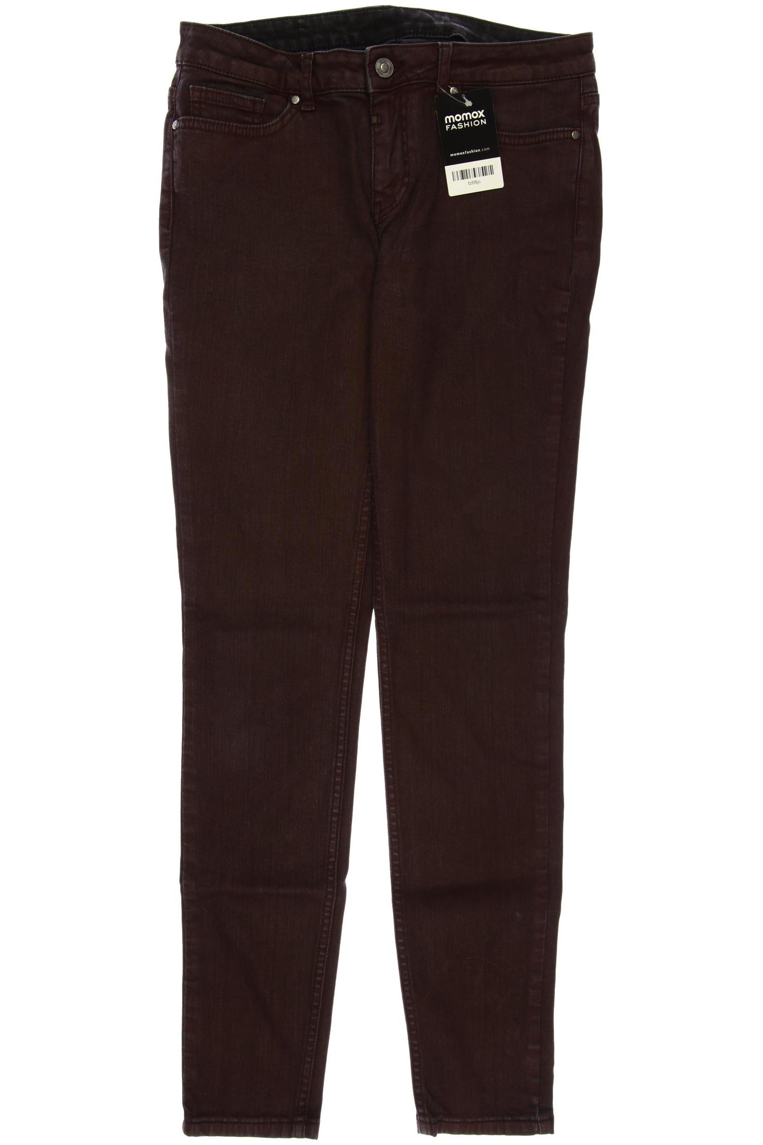 

tigha Damen Jeans, bordeaux, Gr. 30