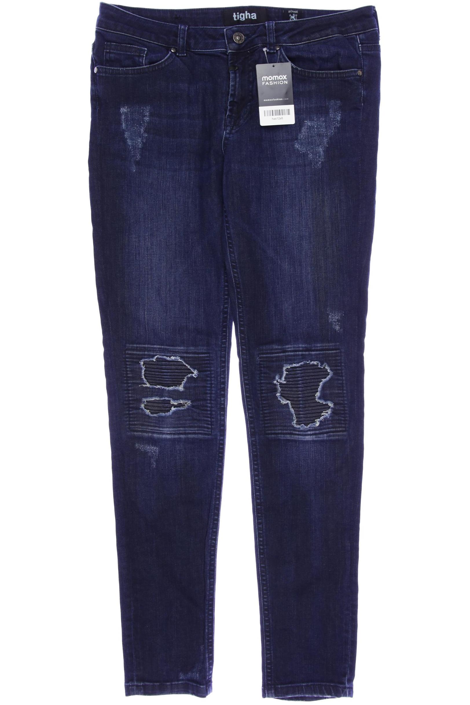 

tigha Damen Jeans, marineblau, Gr. 30