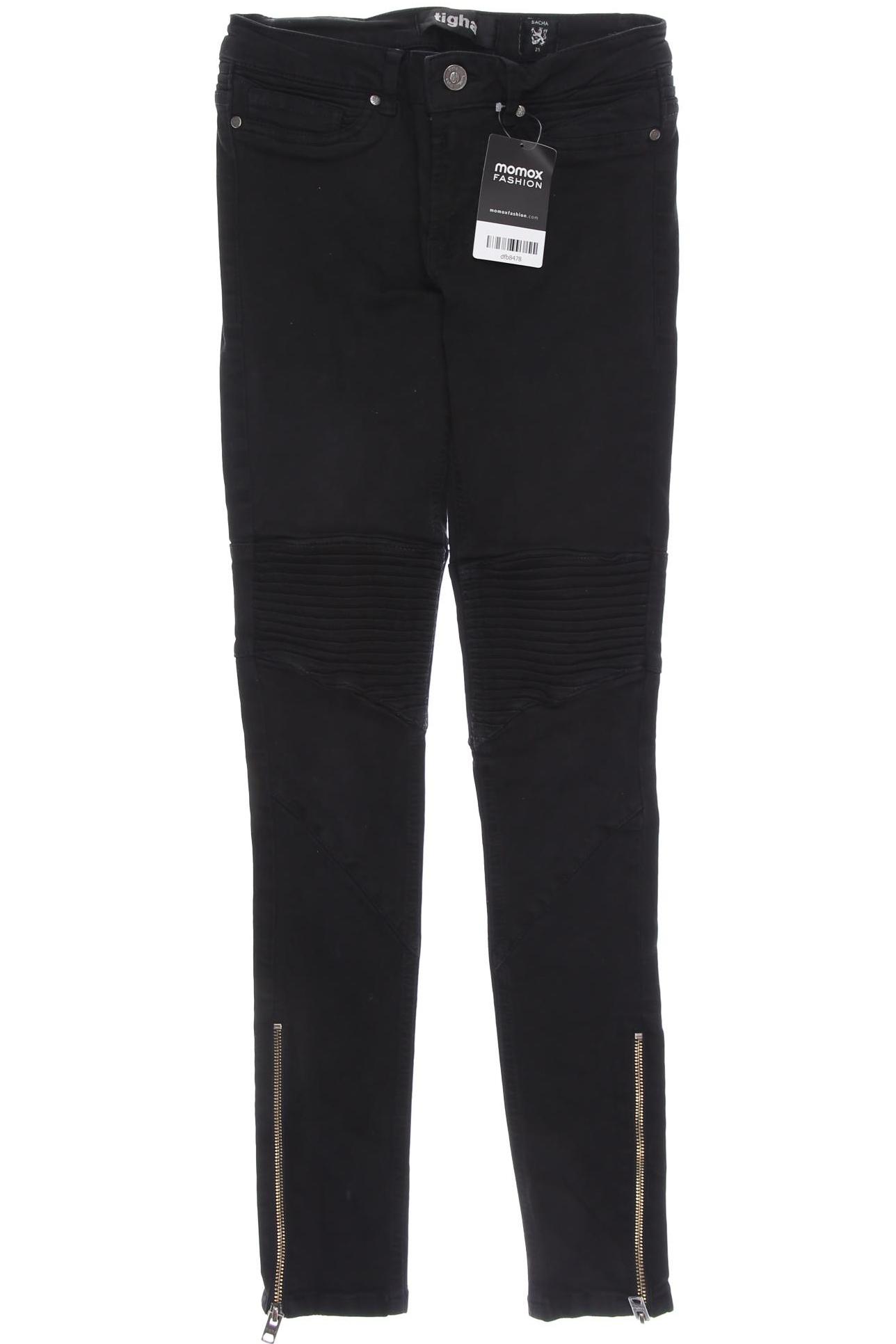 

tigha Damen Jeans, schwarz