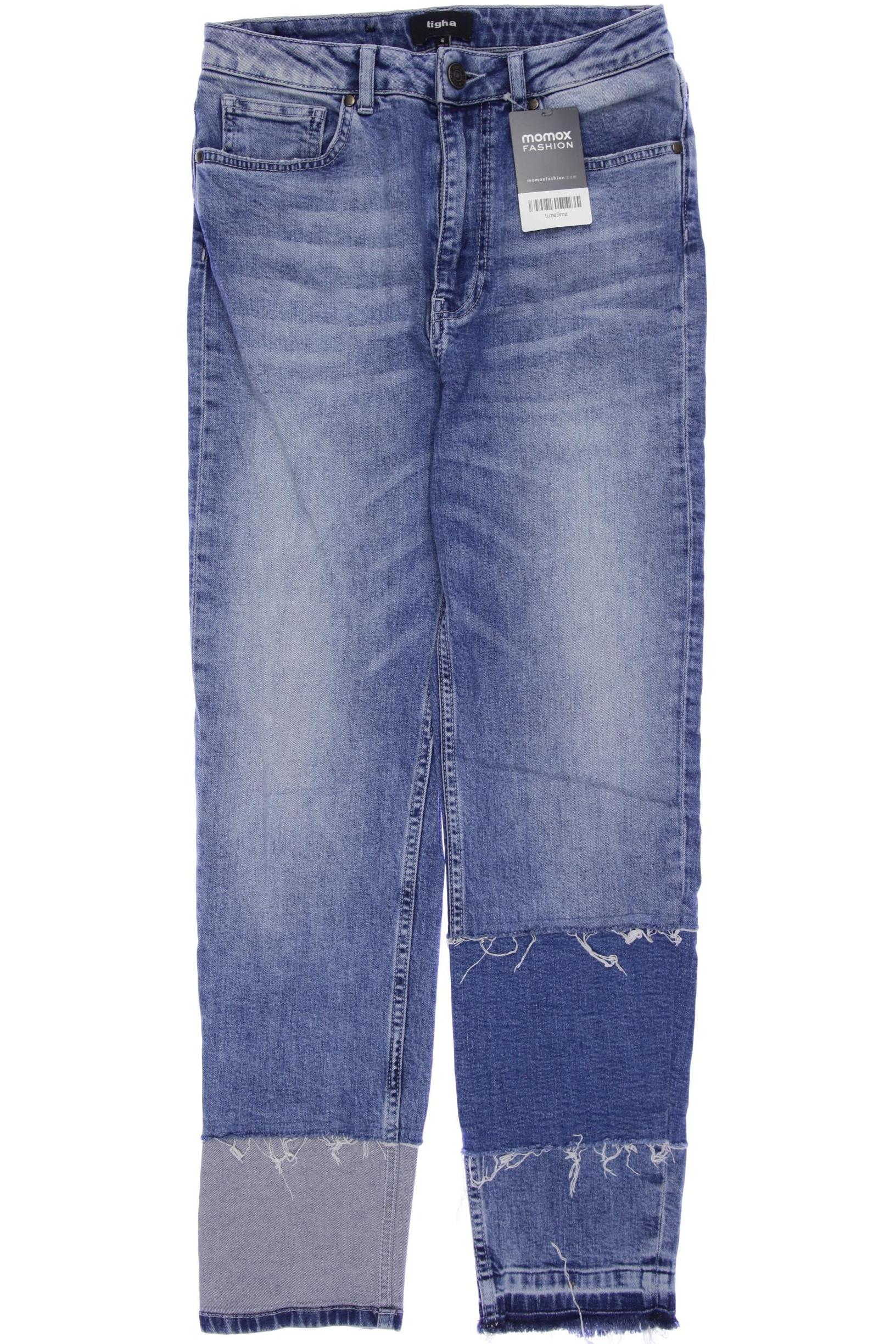 

tigha Damen Jeans, blau, Gr. 0