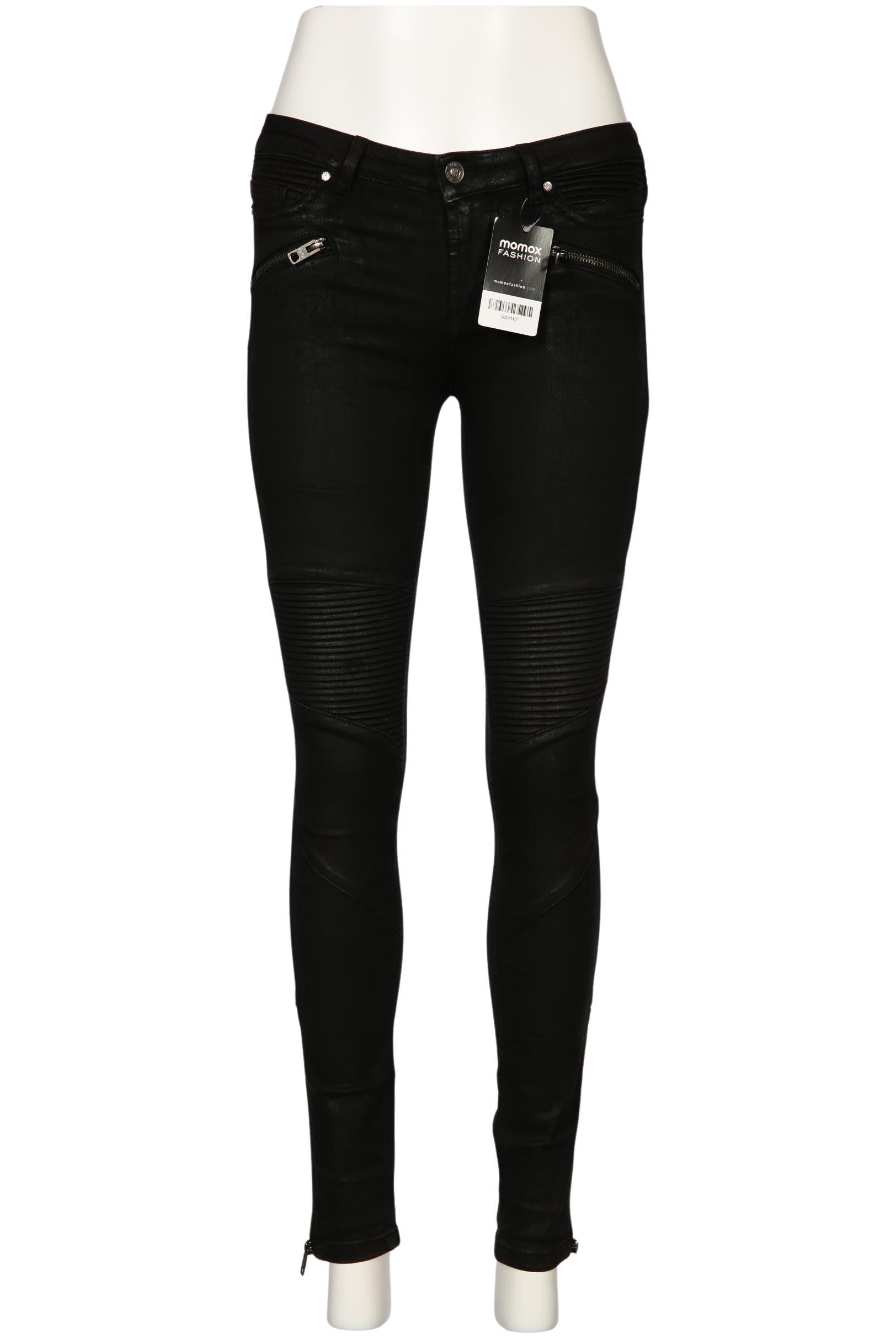 

tigha Damen Jeans, schwarz, Gr. 27
