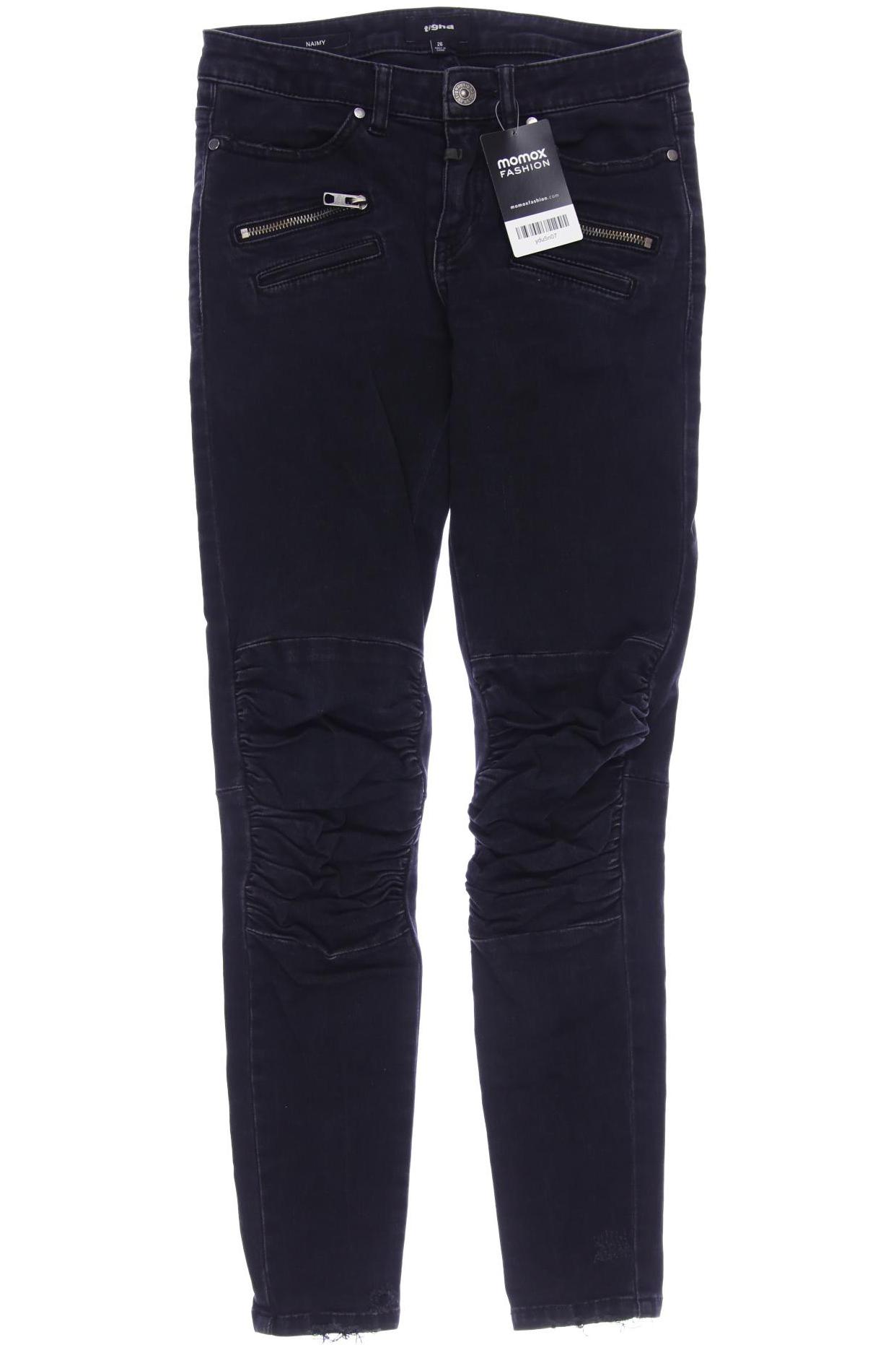 

tigha Damen Jeans, schwarz
