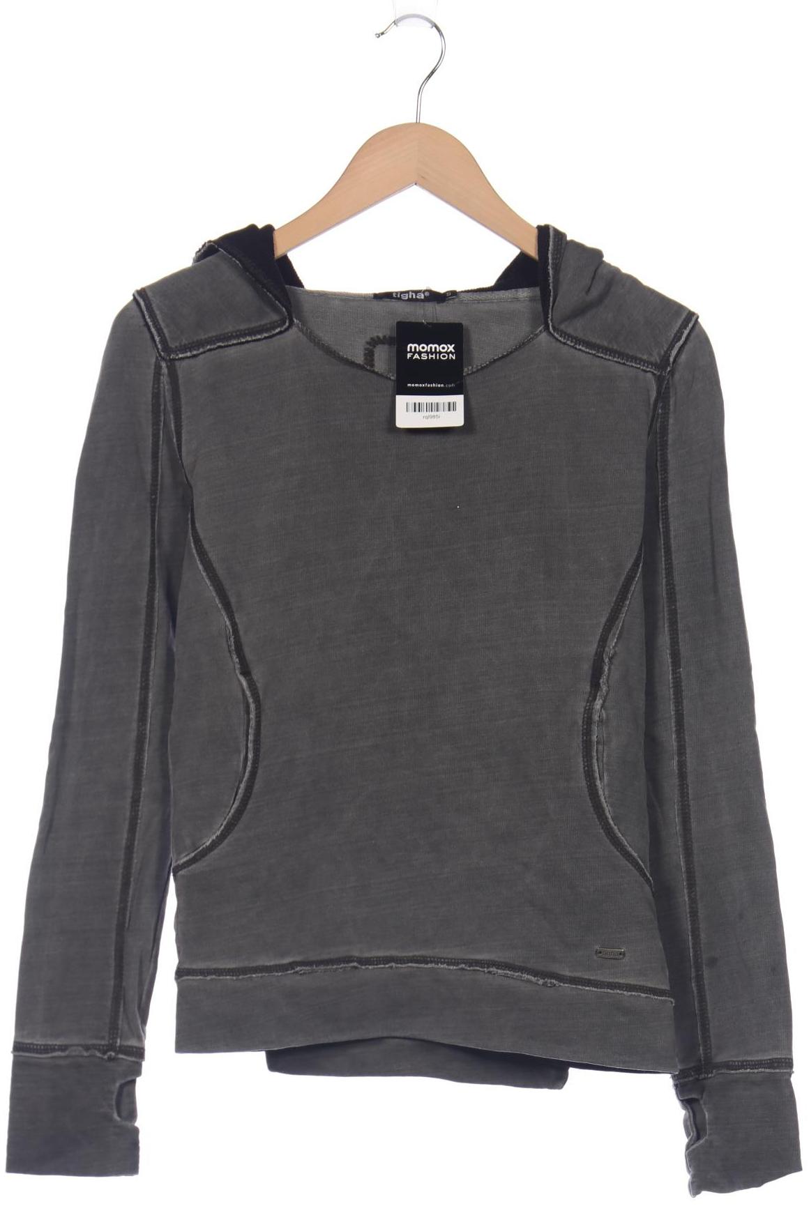 

tigha Damen Kapuzenpullover, grau