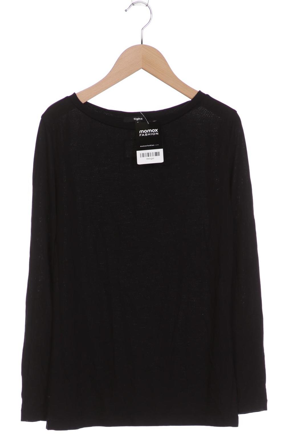 

tigha Damen Langarmshirt, schwarz, Gr. 36