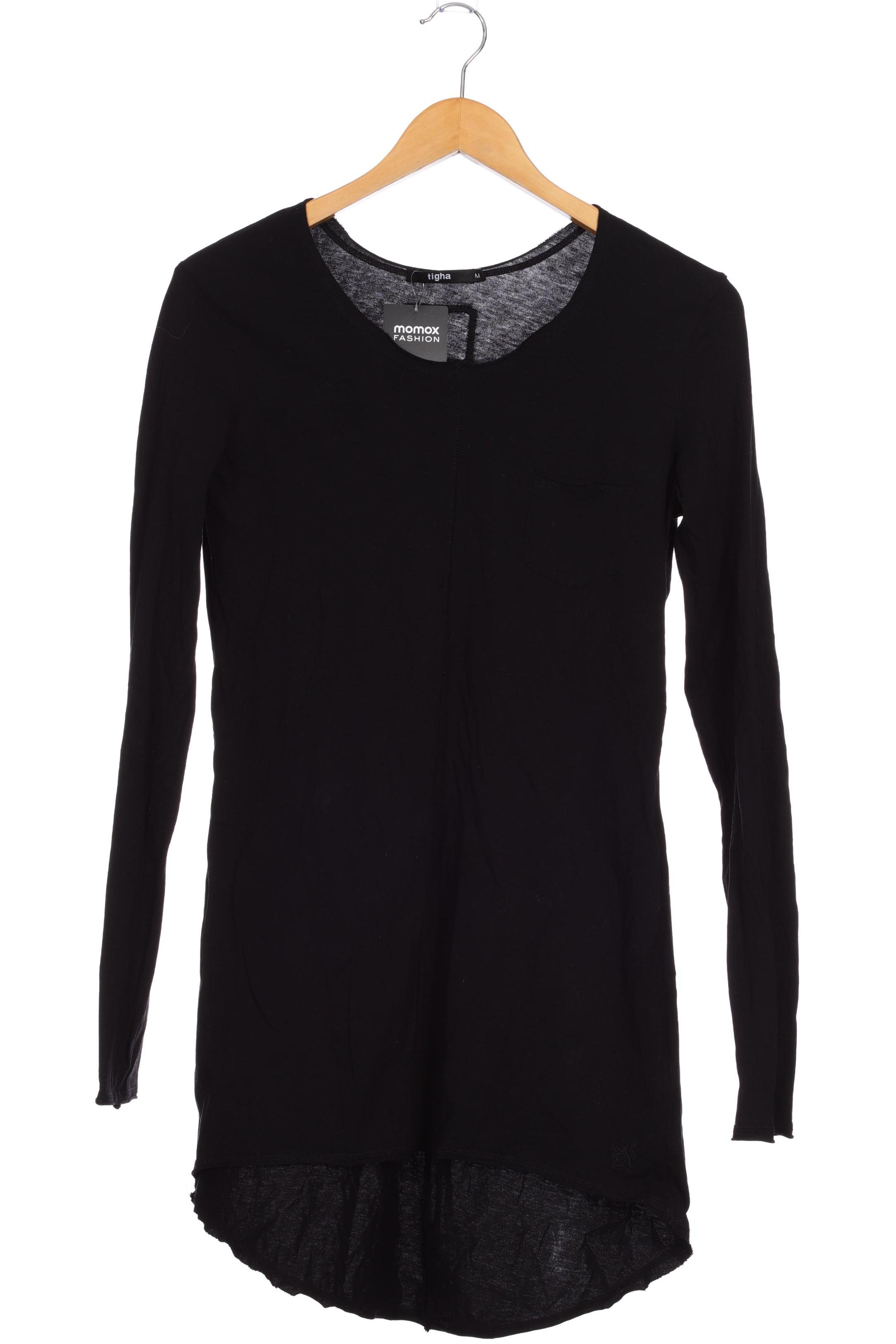 

tigha Damen Langarmshirt, schwarz, Gr.