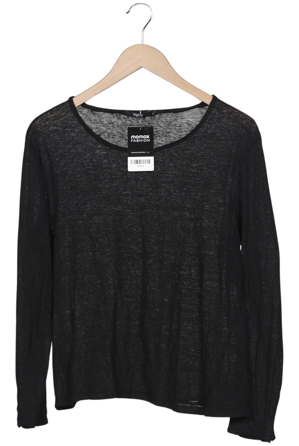 

tigha Damen Langarmshirt, schwarz, Gr. 36
