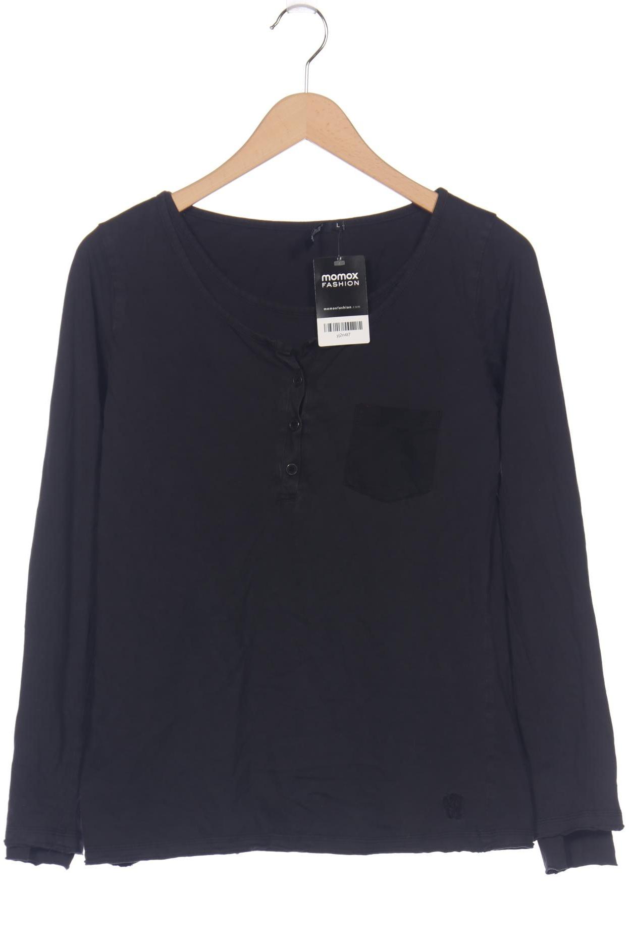 

tigha Damen Langarmshirt, schwarz, Gr. 42