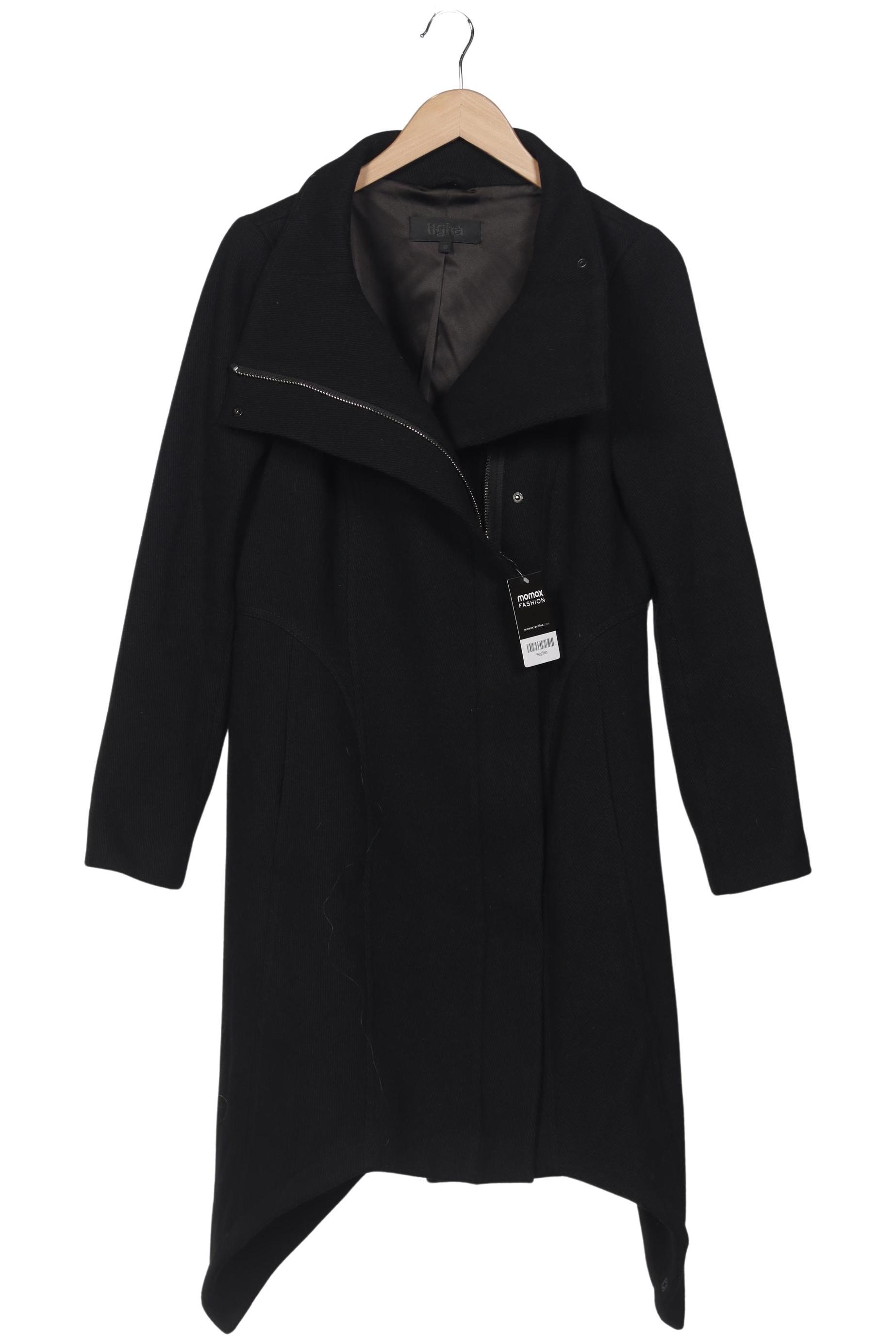 

tigha Damen Mantel, schwarz, Gr. 40